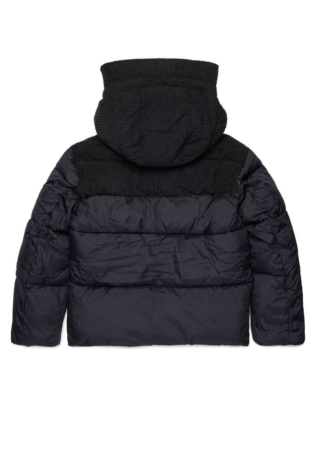 Padded jacket with logo