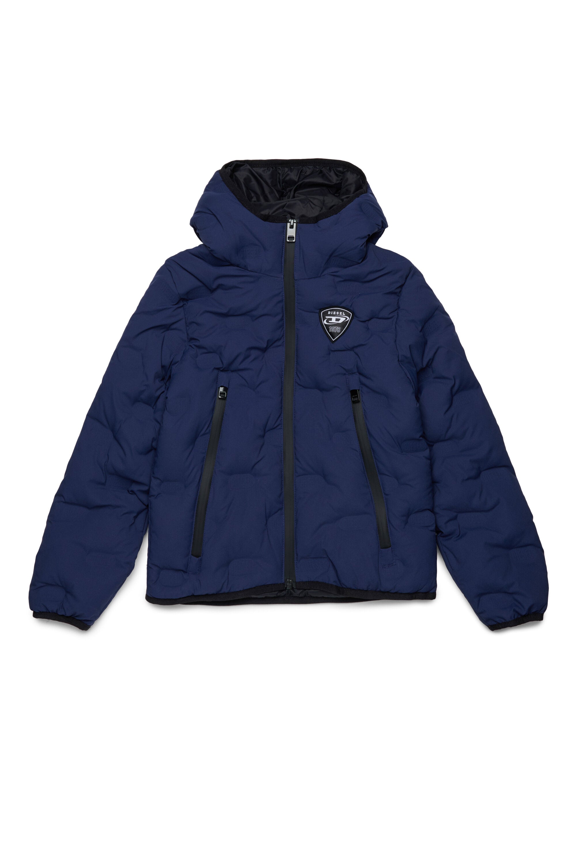 ロゴ入り中綿ジャケット