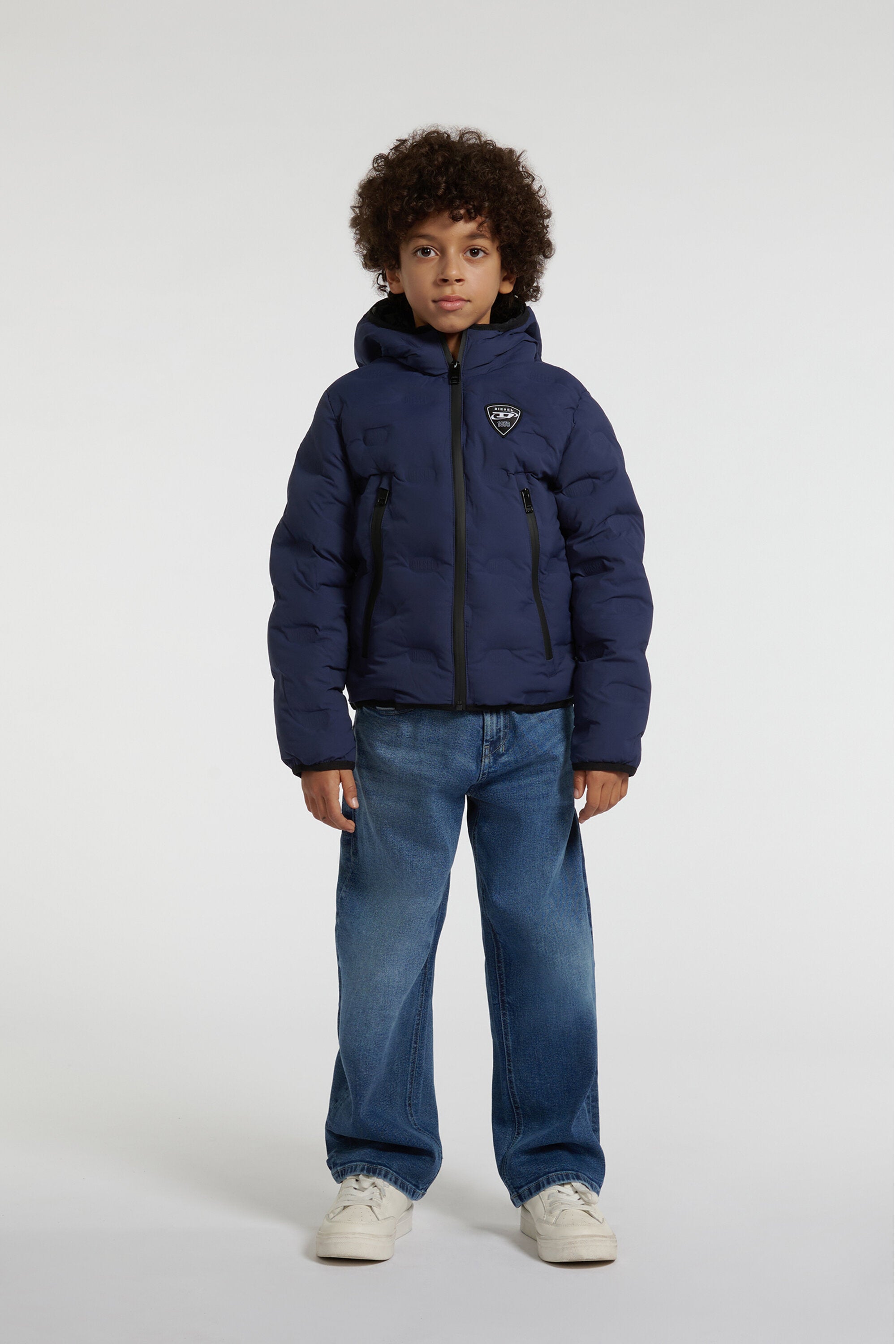 ロゴ入り中綿ジャケット