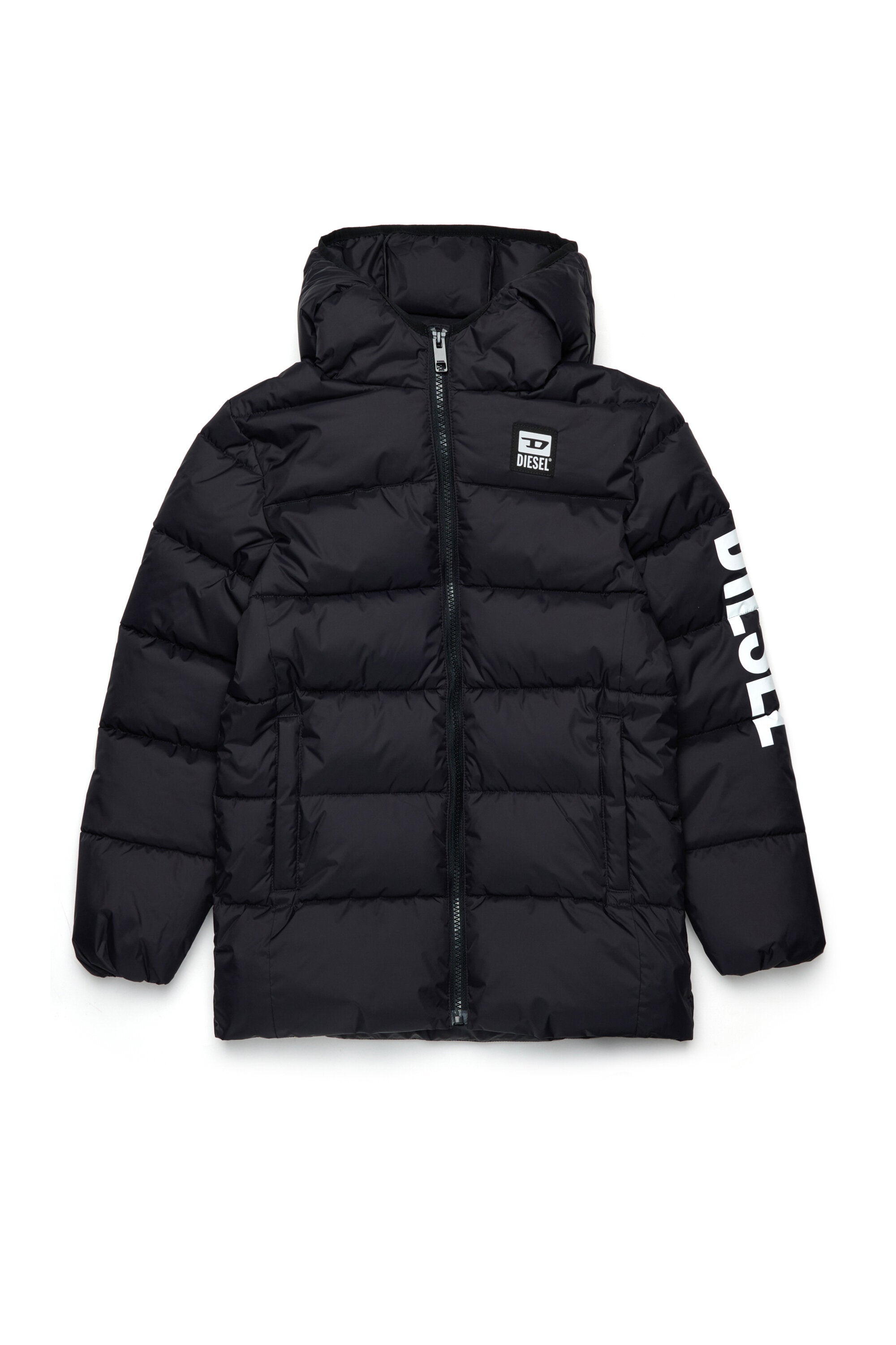 ロゴ入り中綿ジャケット