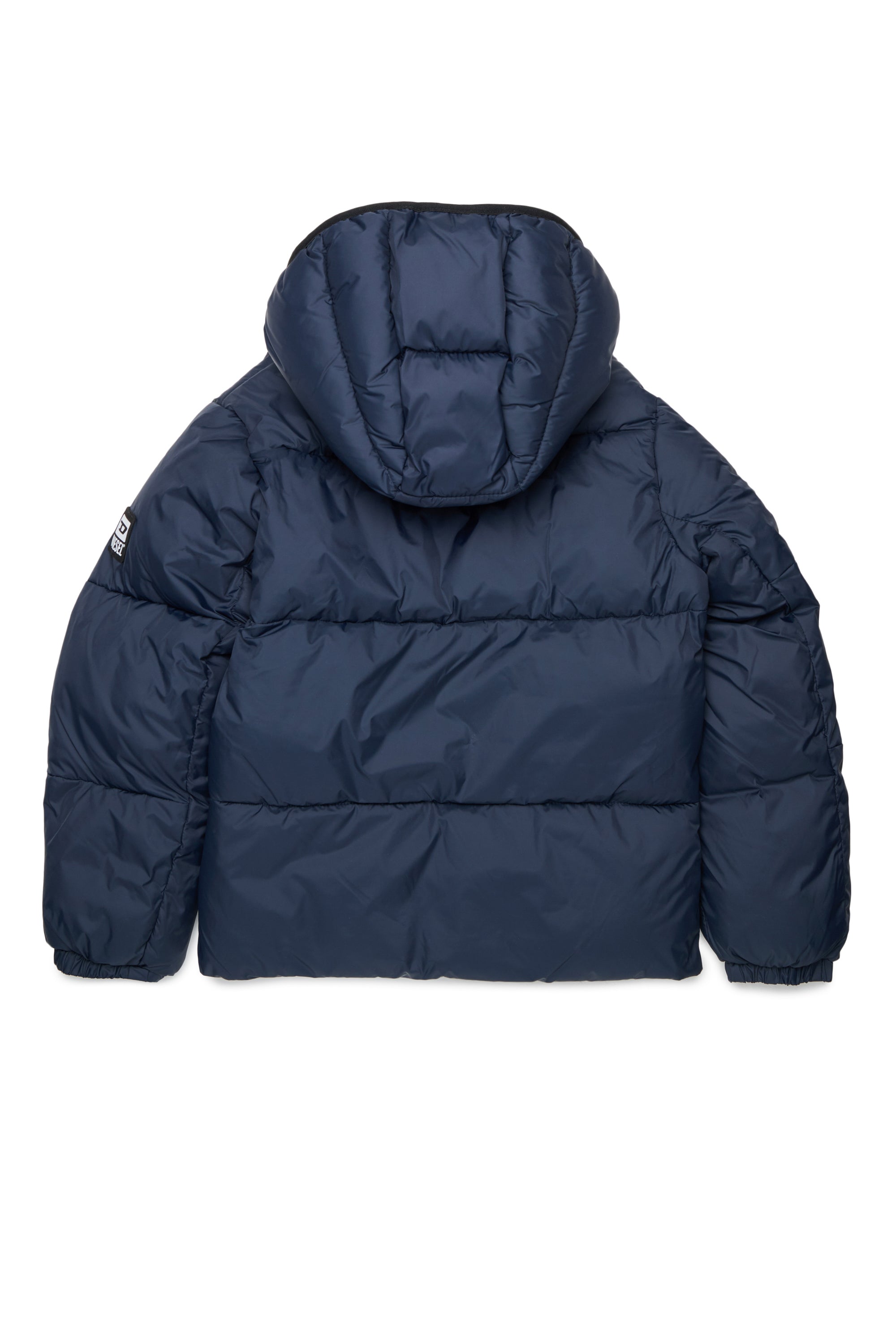 Padded jacket with logo