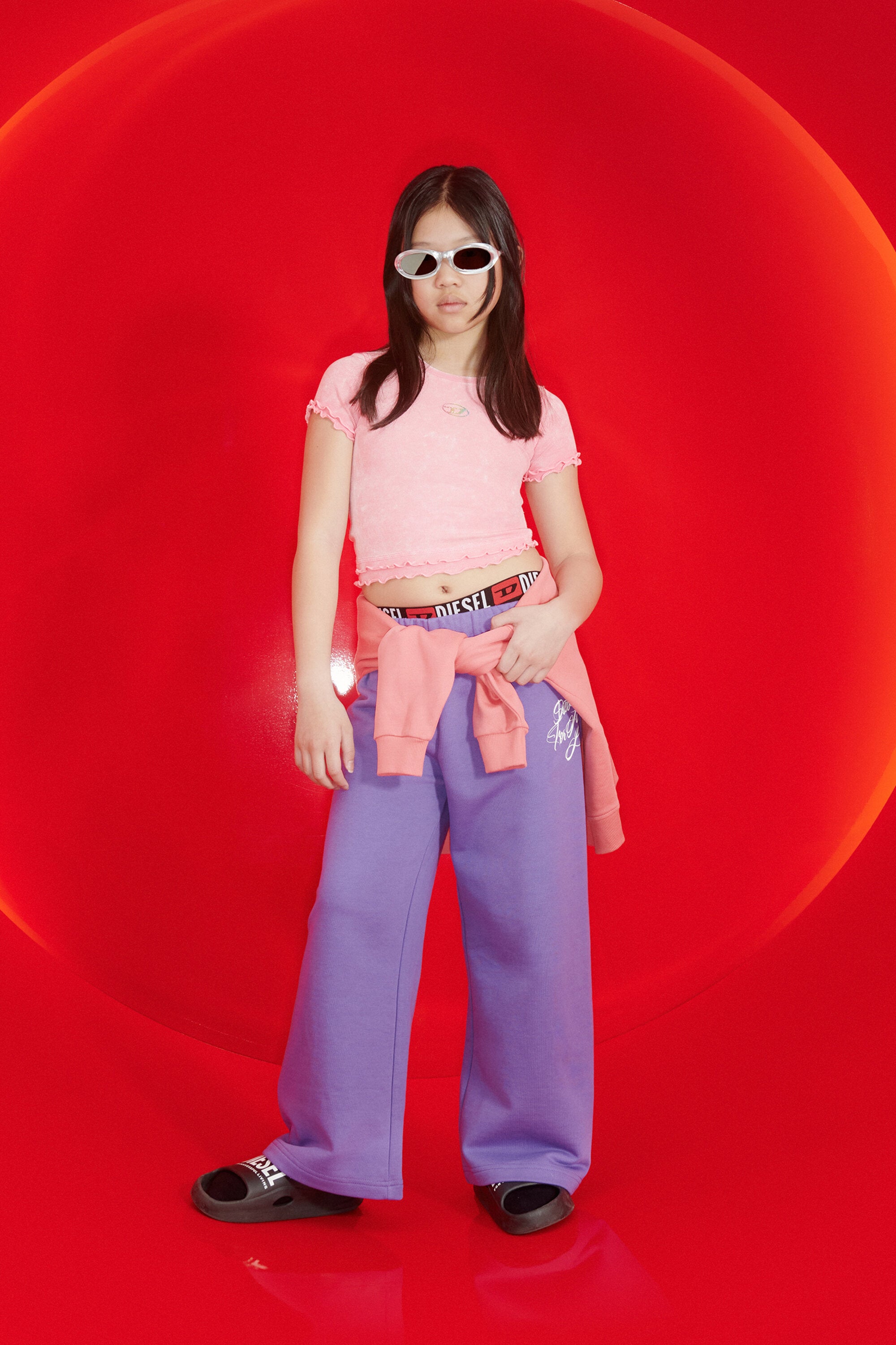 Crew-neck T-shirt with logo