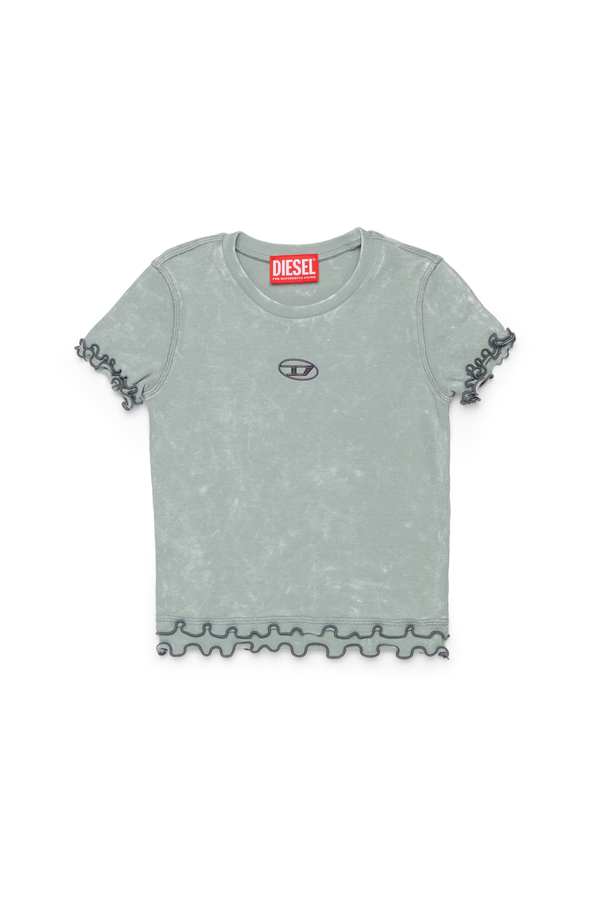 ロゴ入りクルーネックTシャツ