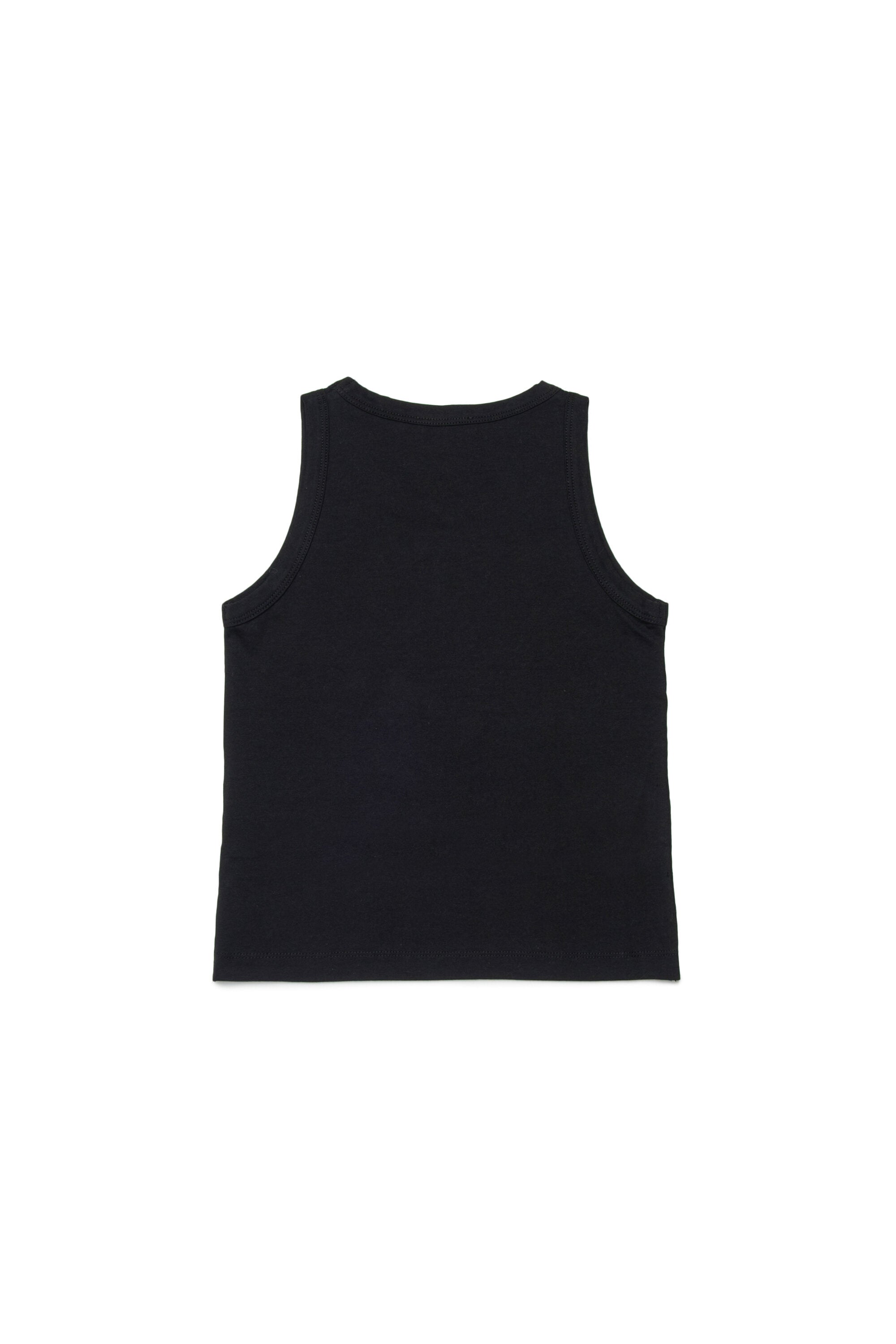 ロゴ入りノースリーブTシャツ
