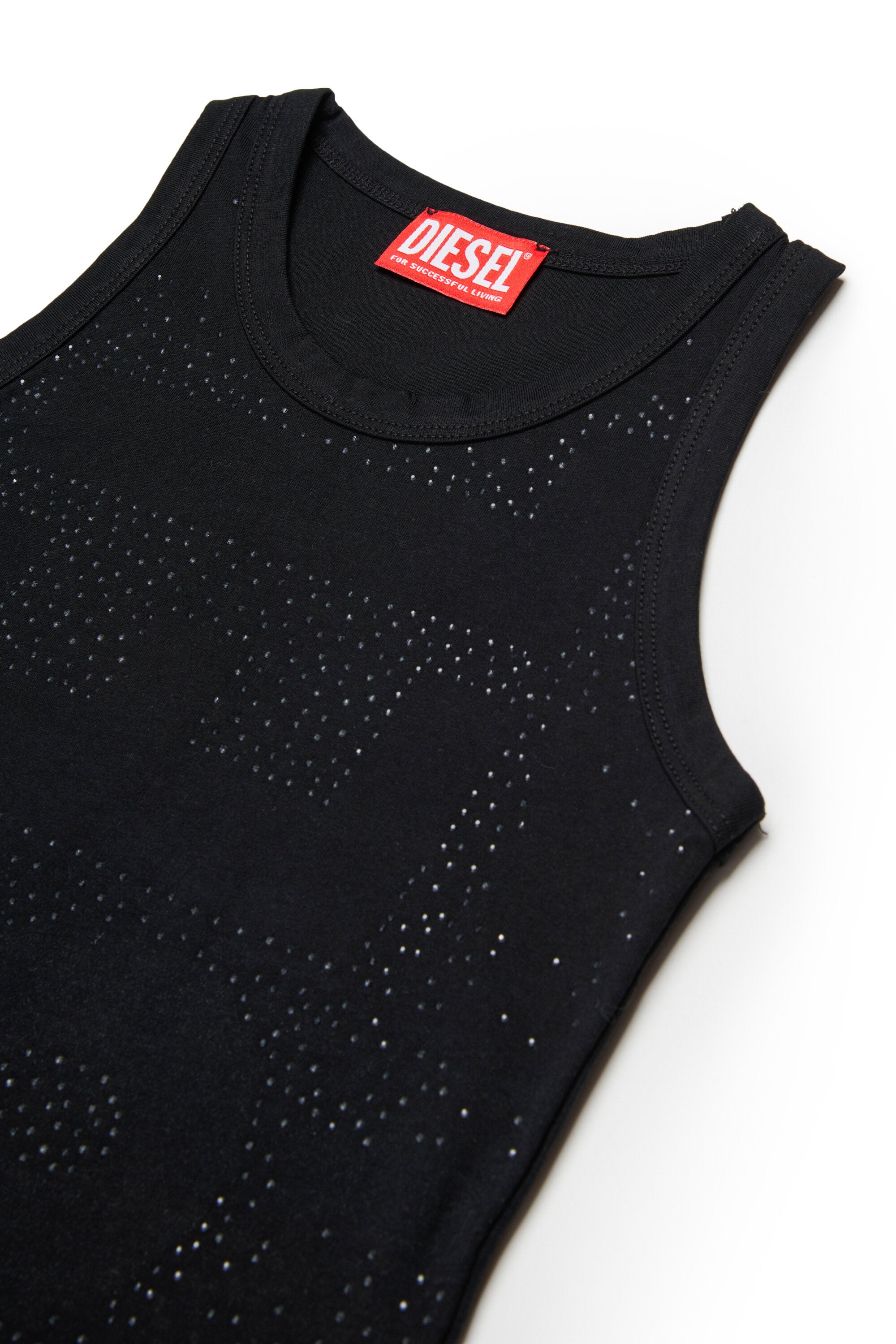 ロゴ入りノースリーブTシャツ