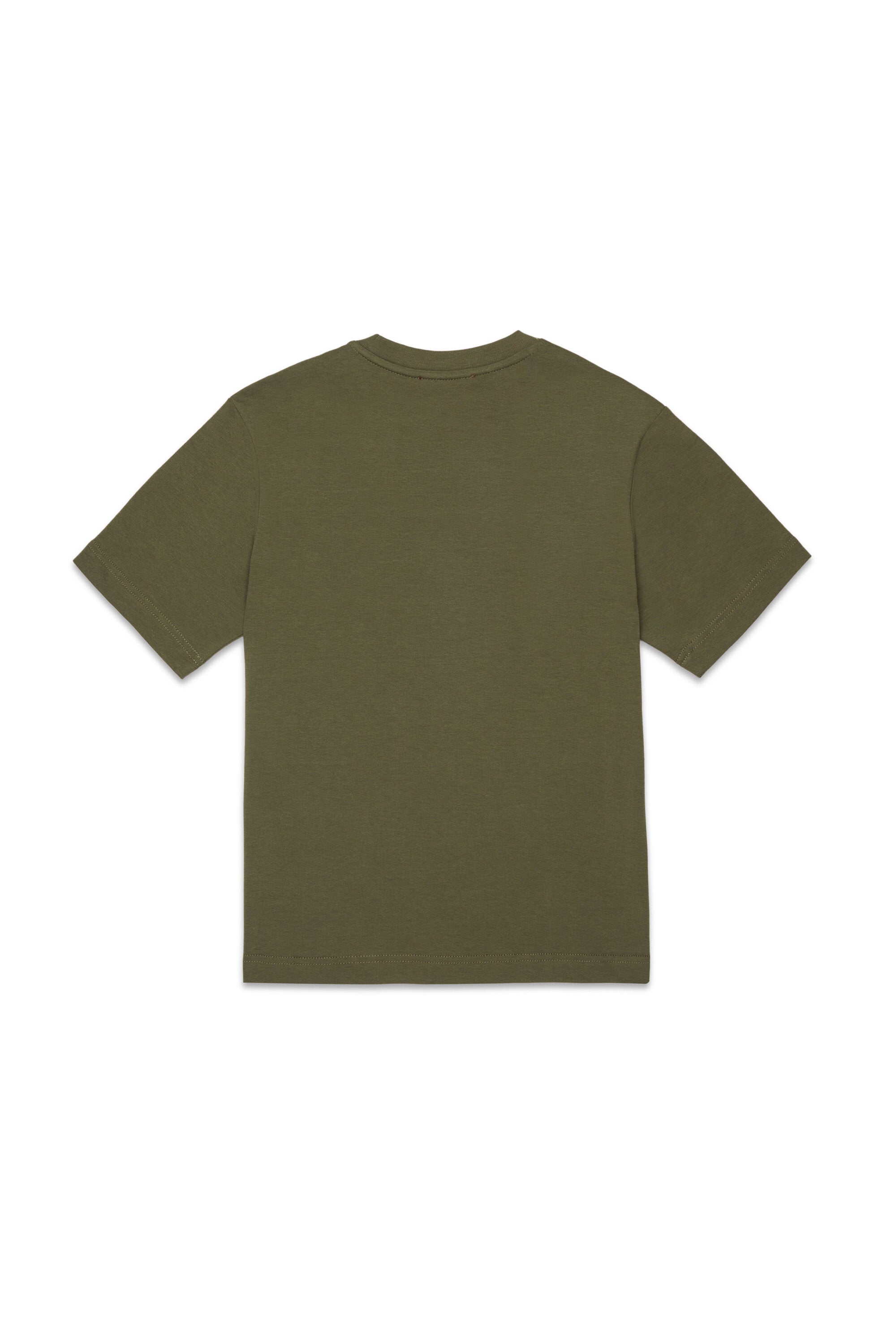 オーバルDロゴプリントTシャツ