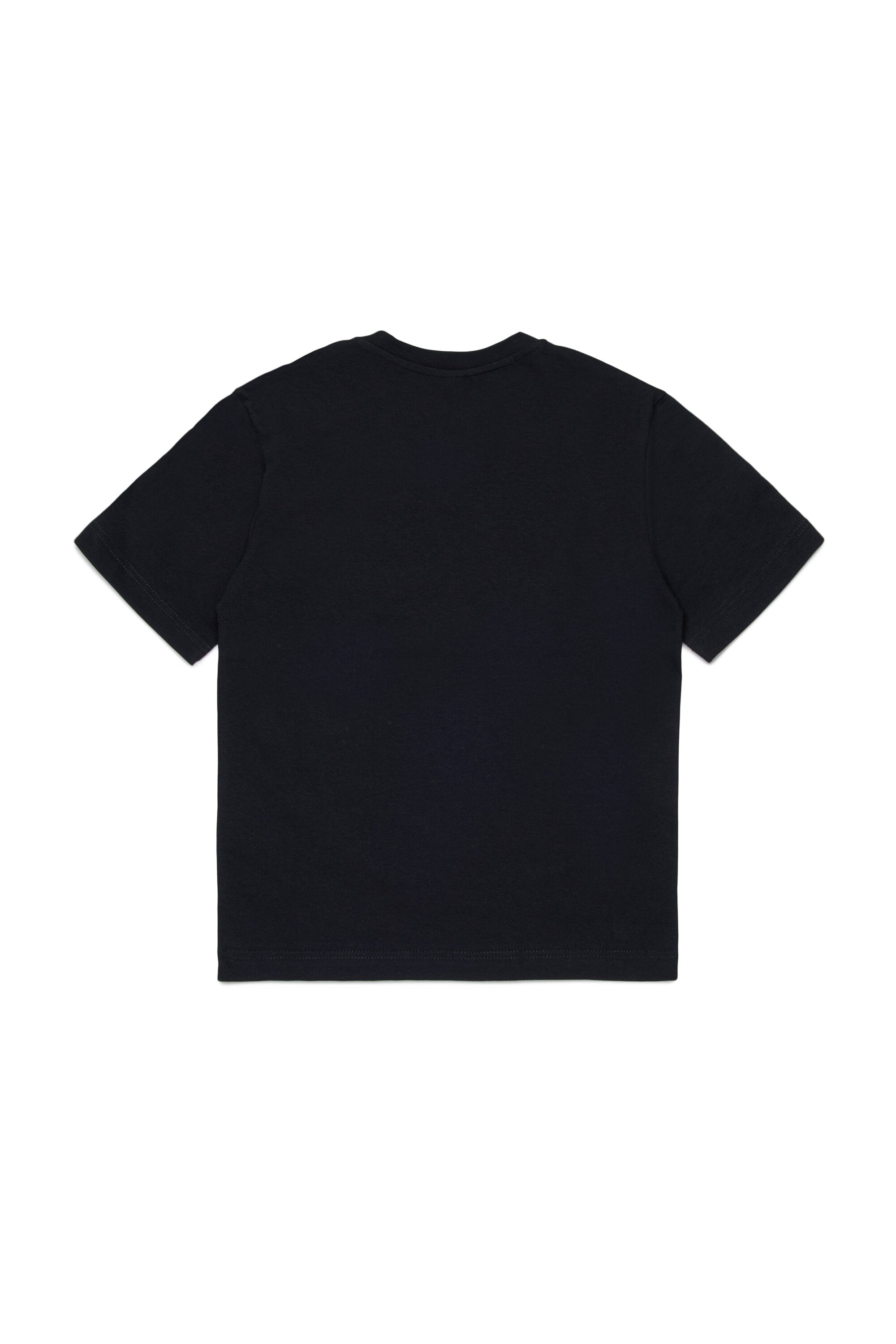 オーバルDロゴプリントTシャツ