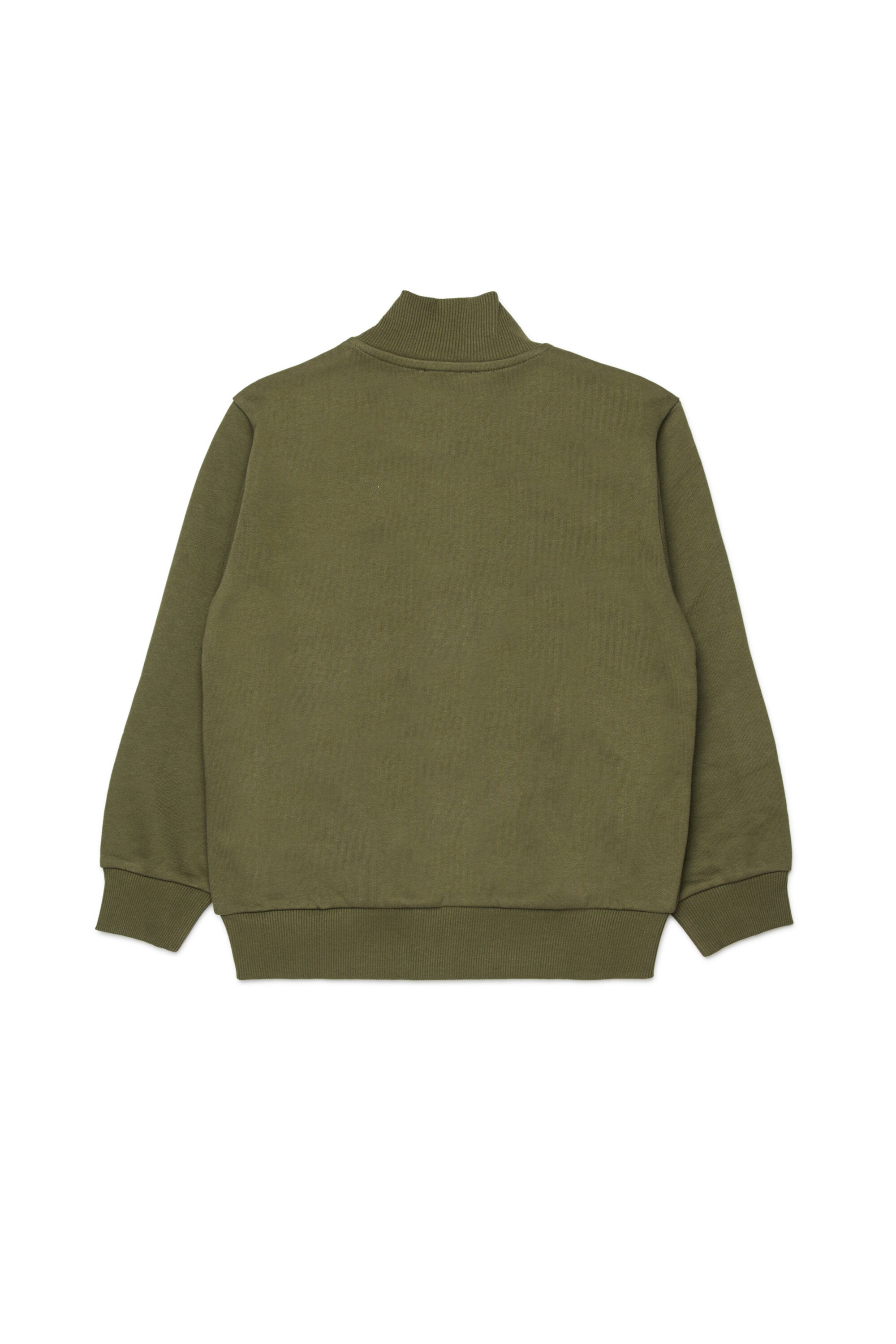 ロゴ入りフルジップスウェット