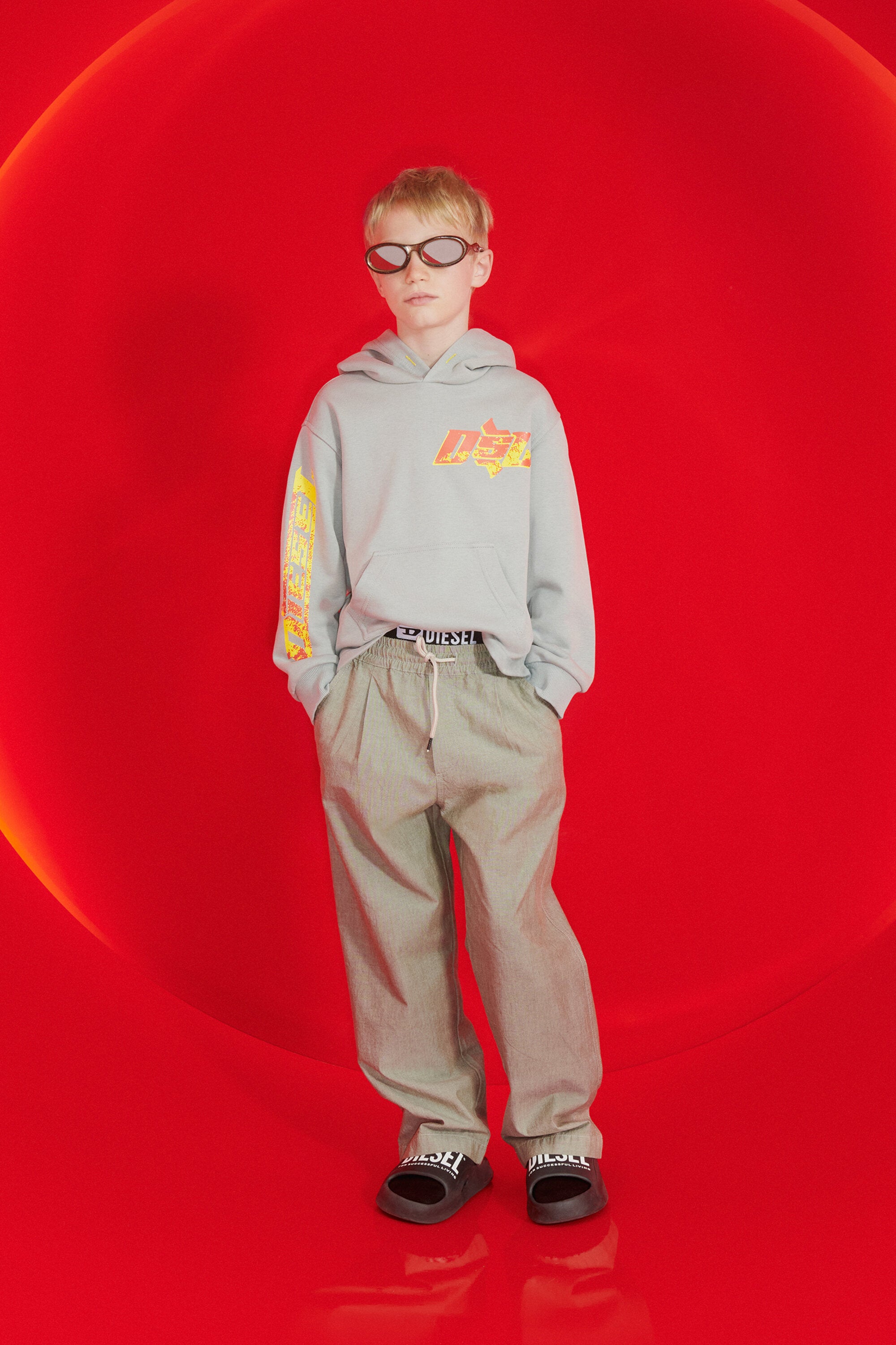 Hoodie sweatshirt with logo