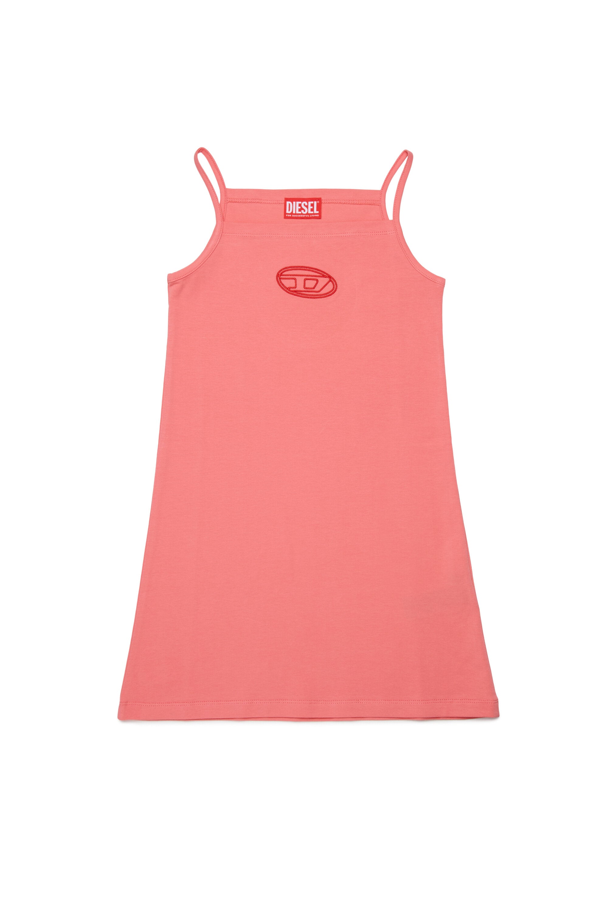 Short dress with Oval D logo