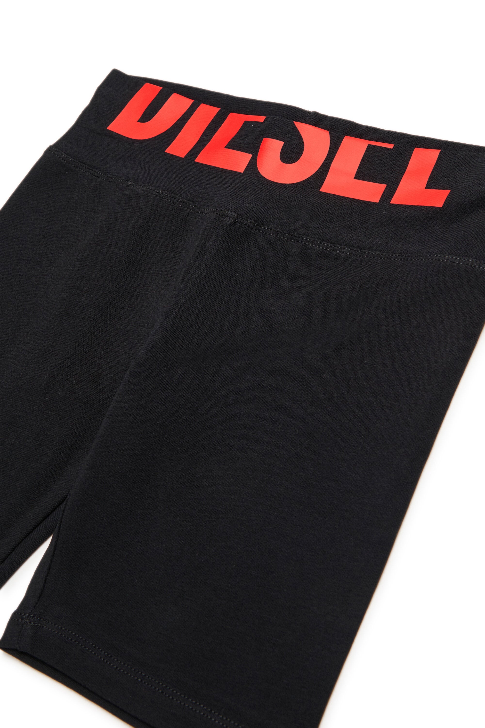 Logo knit shorts