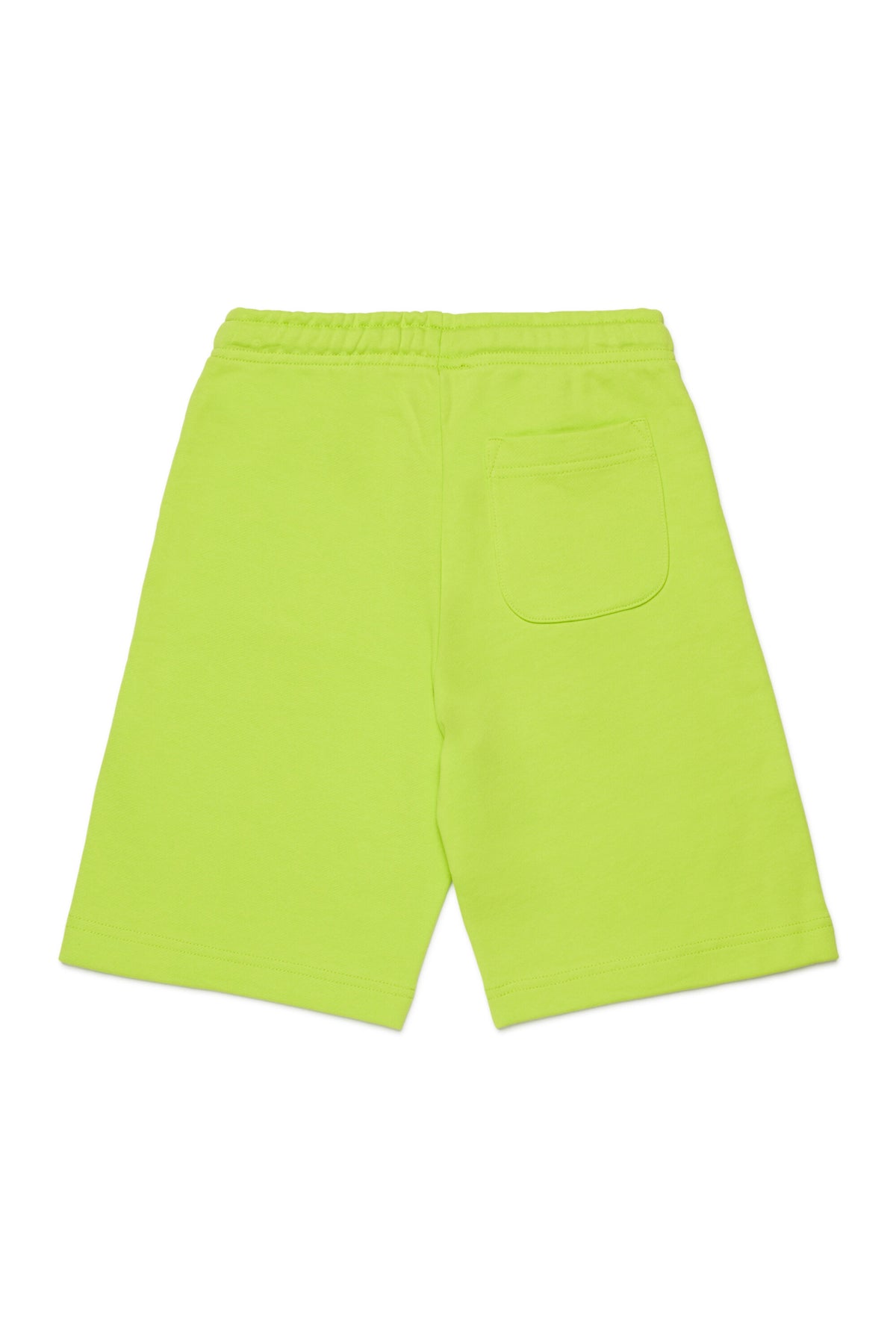 Fleece shorts with logo