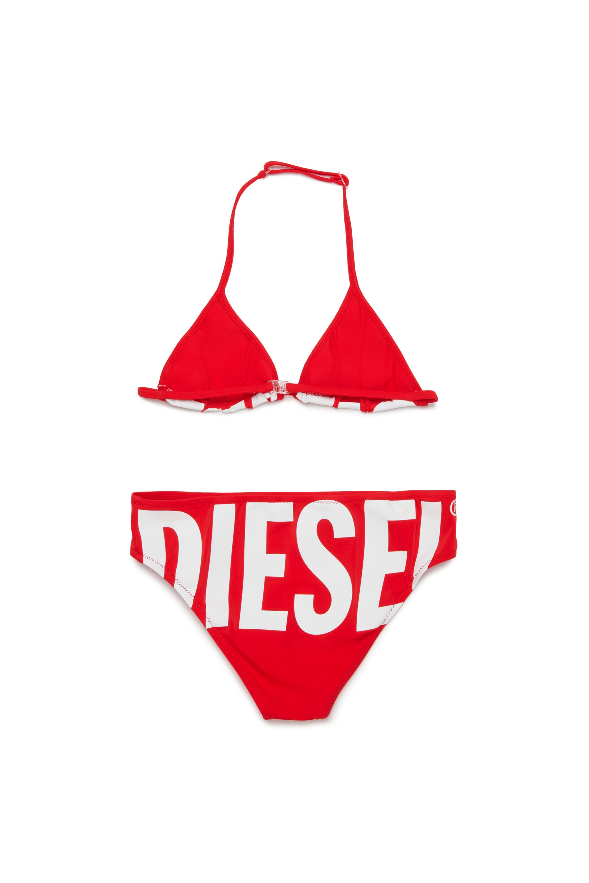 Bikini with printed logo