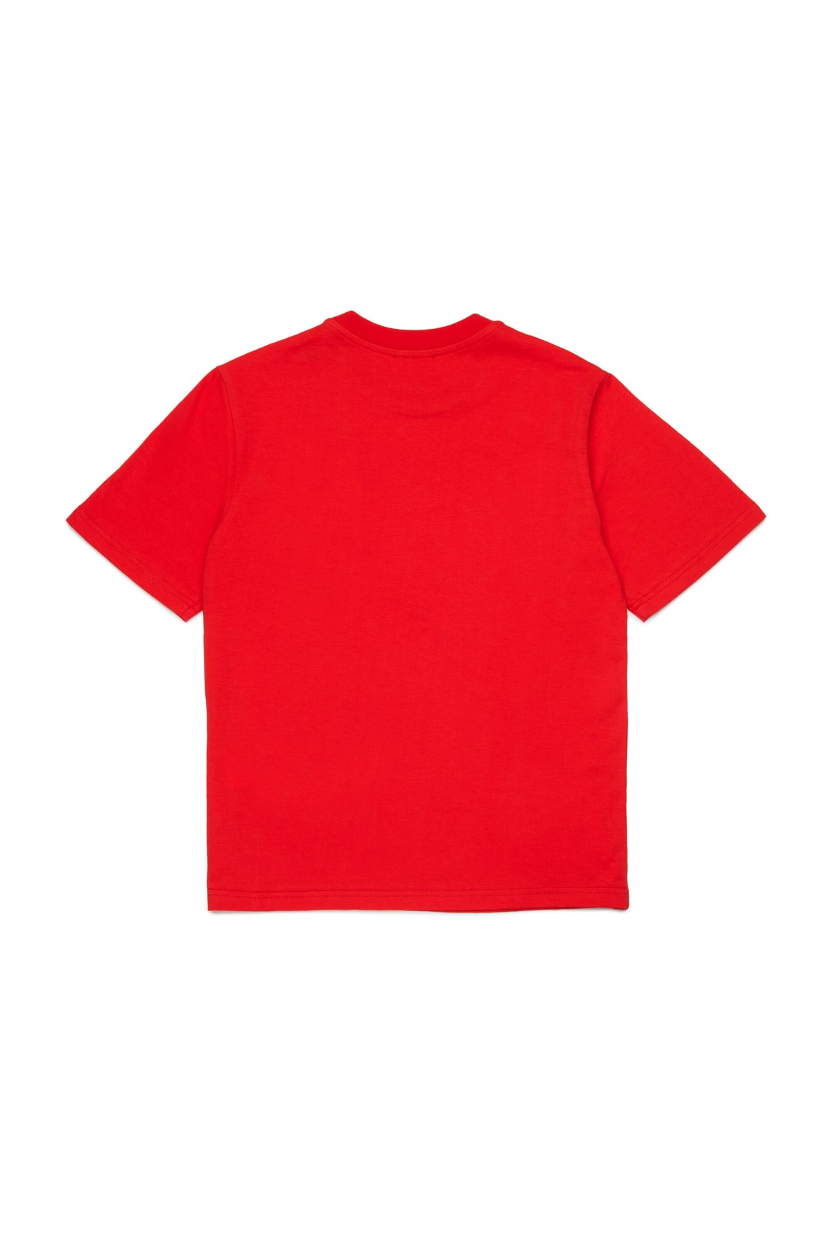 T-shirt with vertical logo