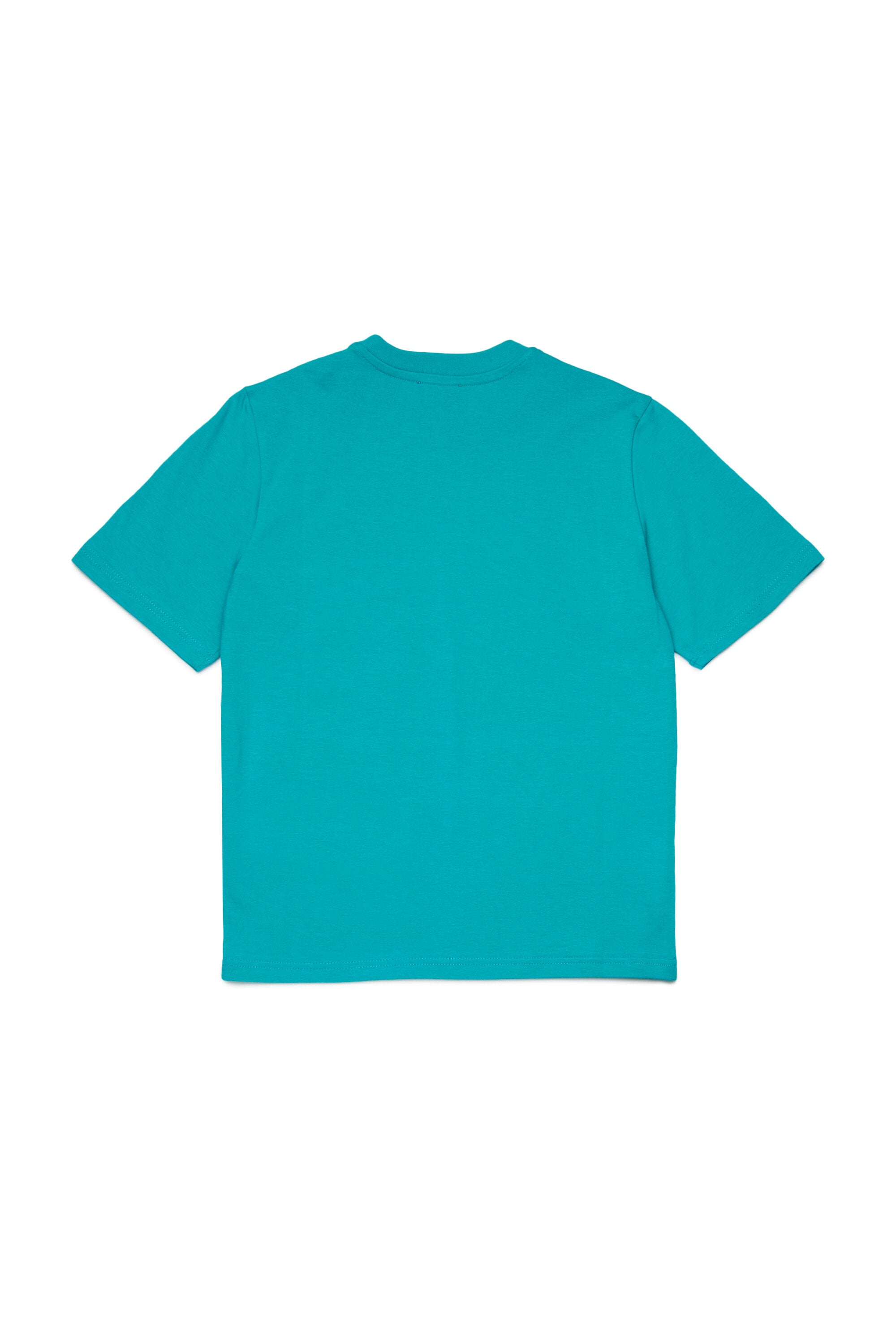 縦型ロゴ入りTシャツ