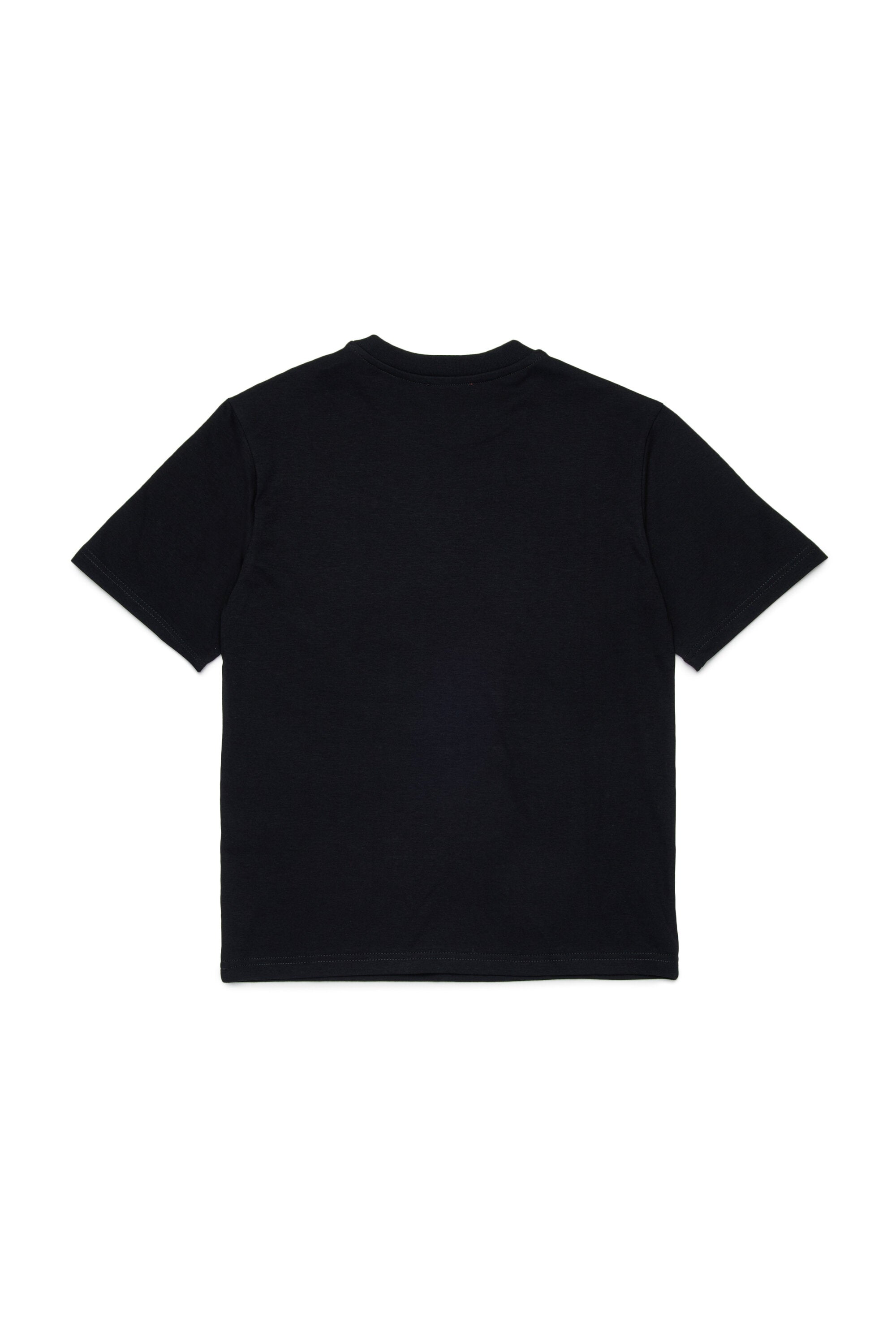 縦型ロゴ入りTシャツ