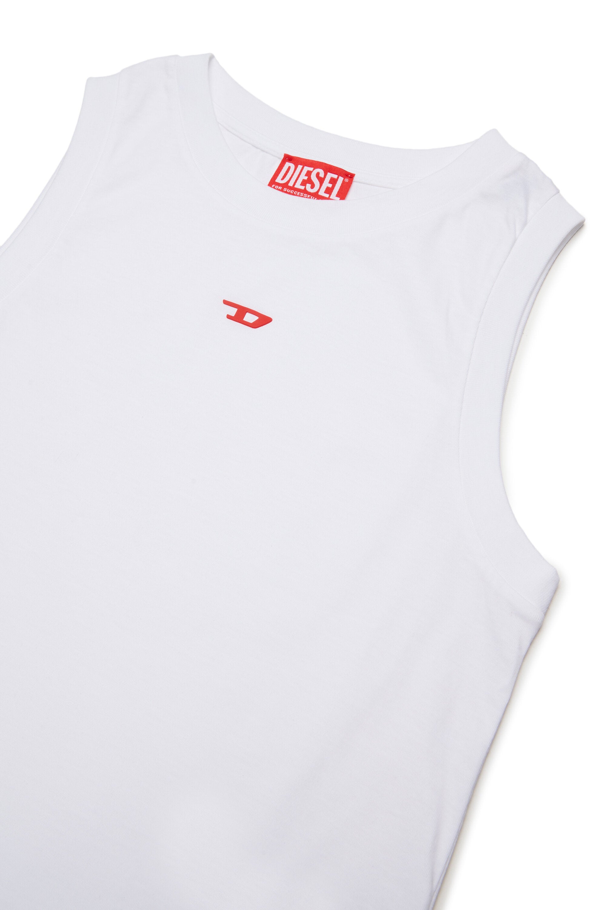 ロゴ入りノースリーブTシャツ