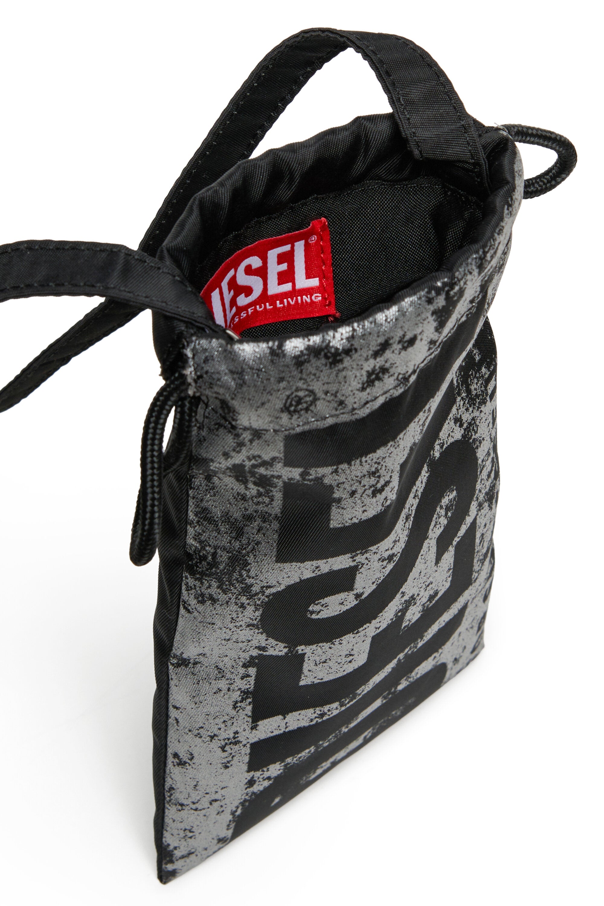 ロゴ入りショルダーバッグ