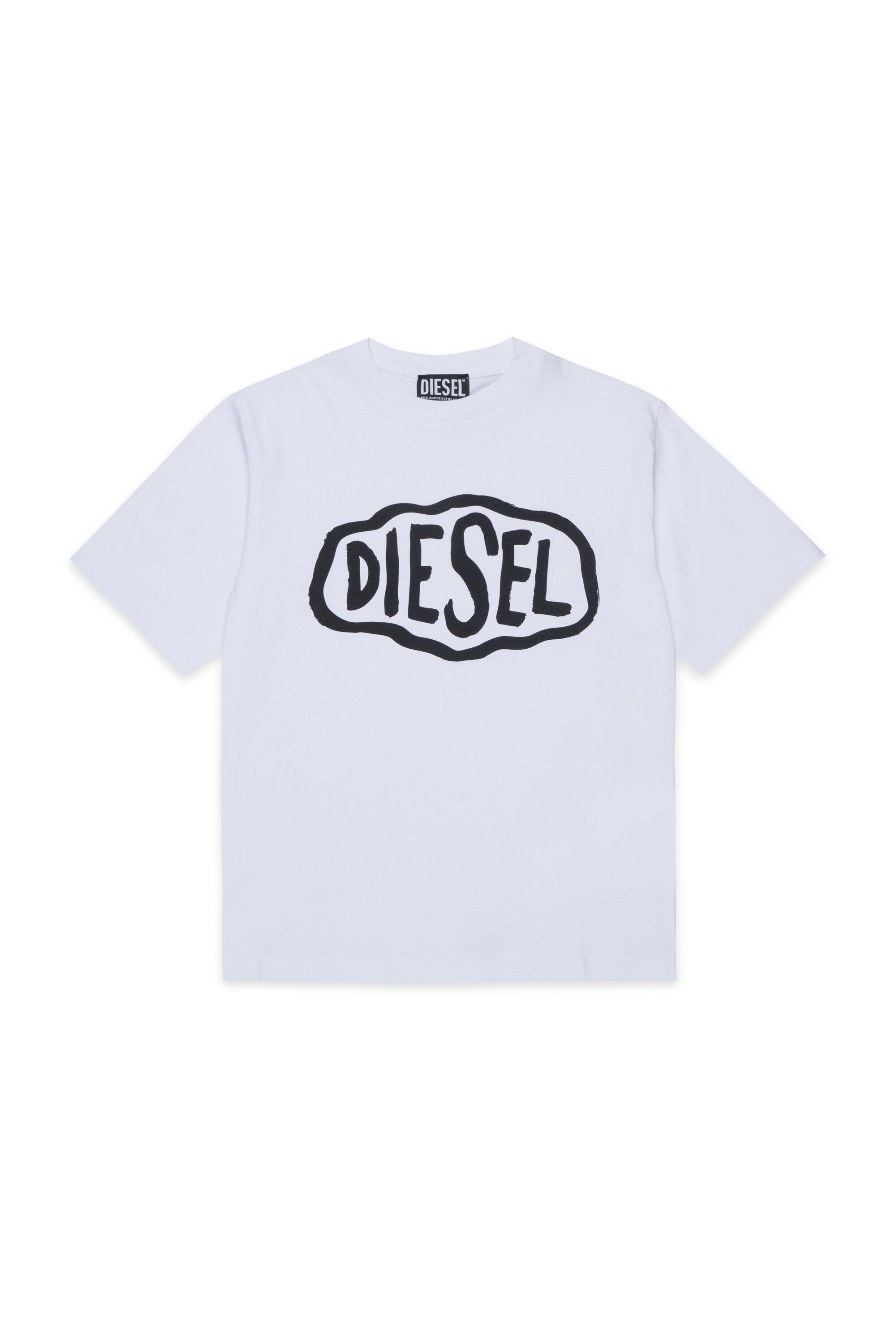 ロゴ入りクルーネックTシャツ