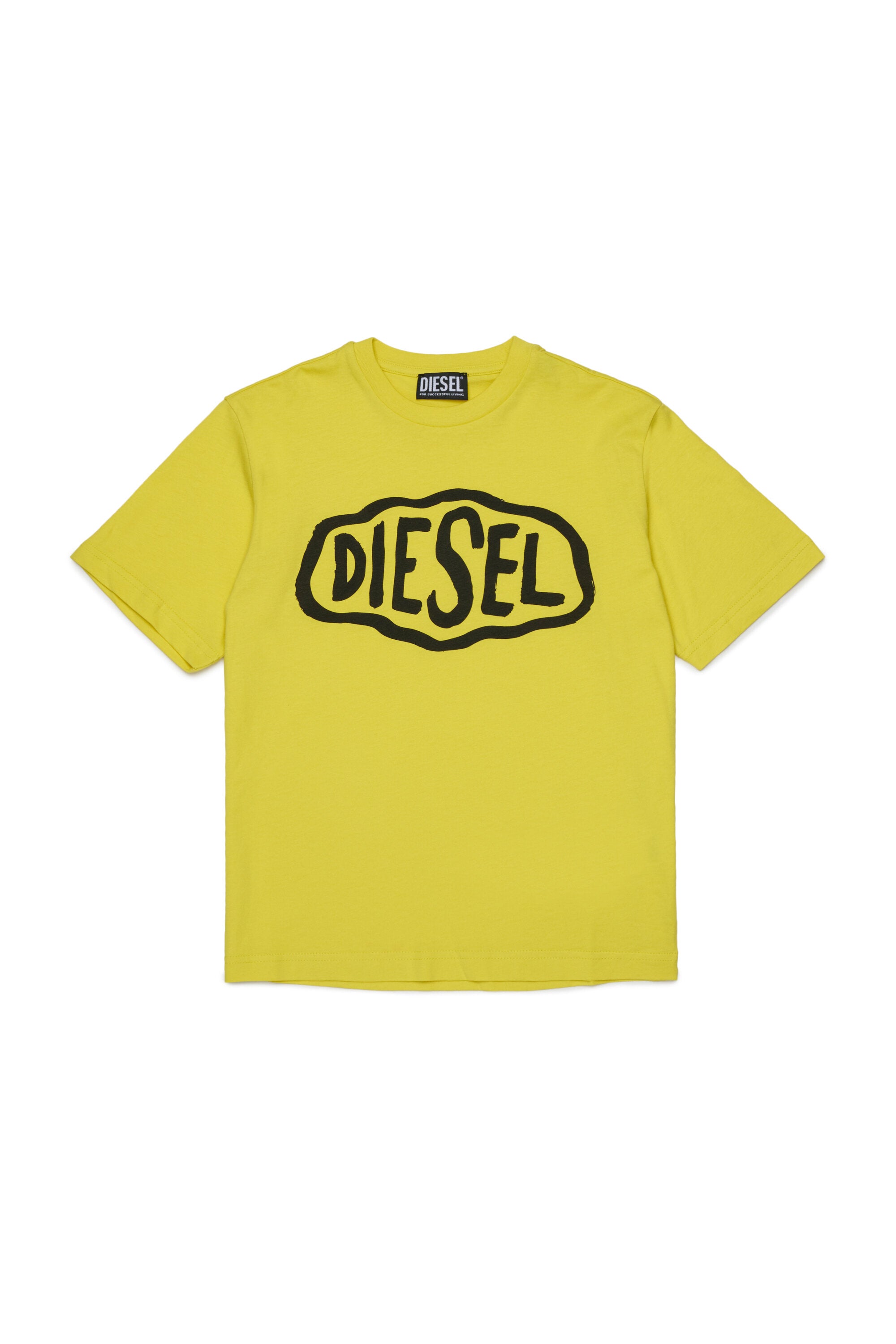 ロゴ入りクルーネックTシャツ