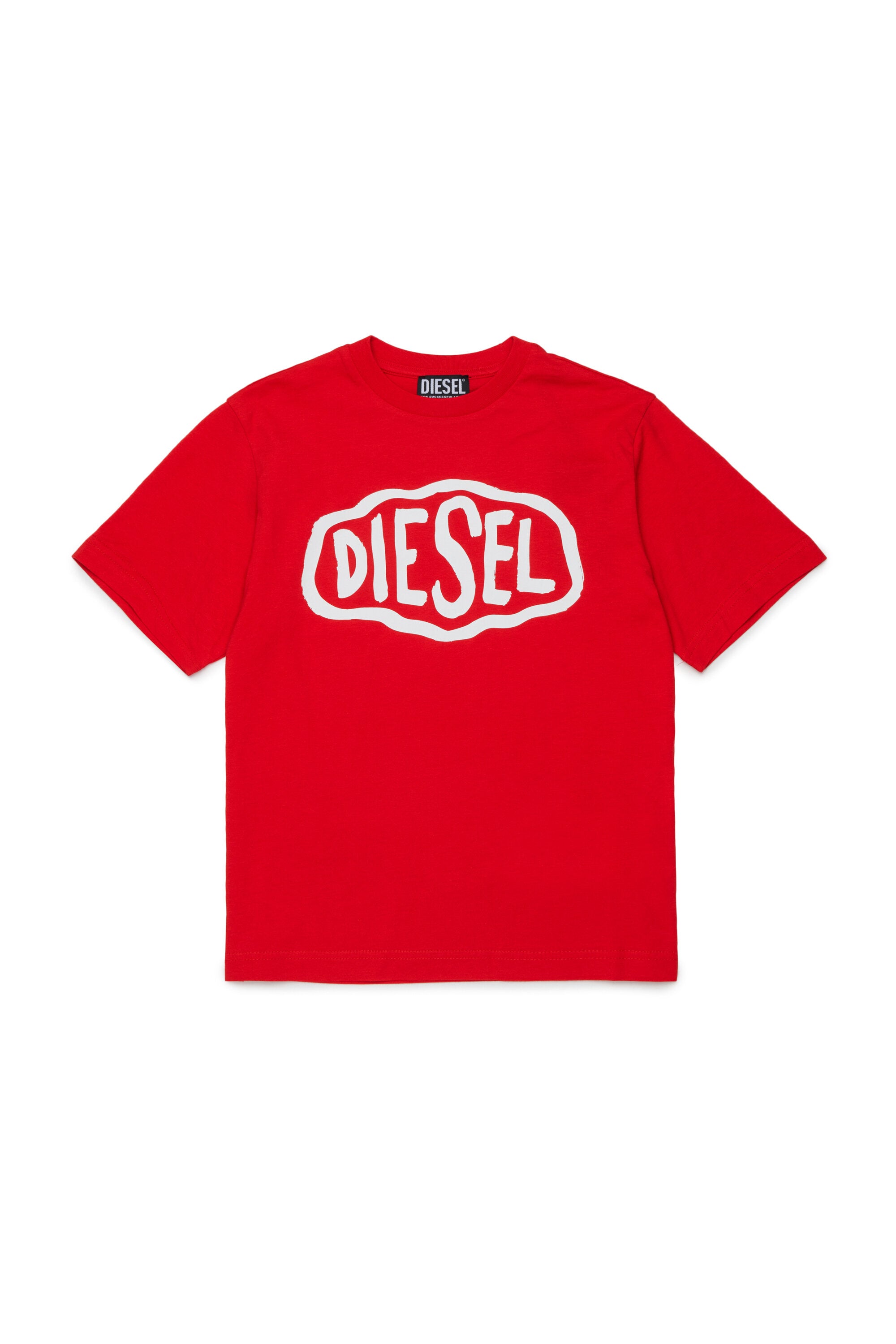 ロゴ入りクルーネックTシャツ