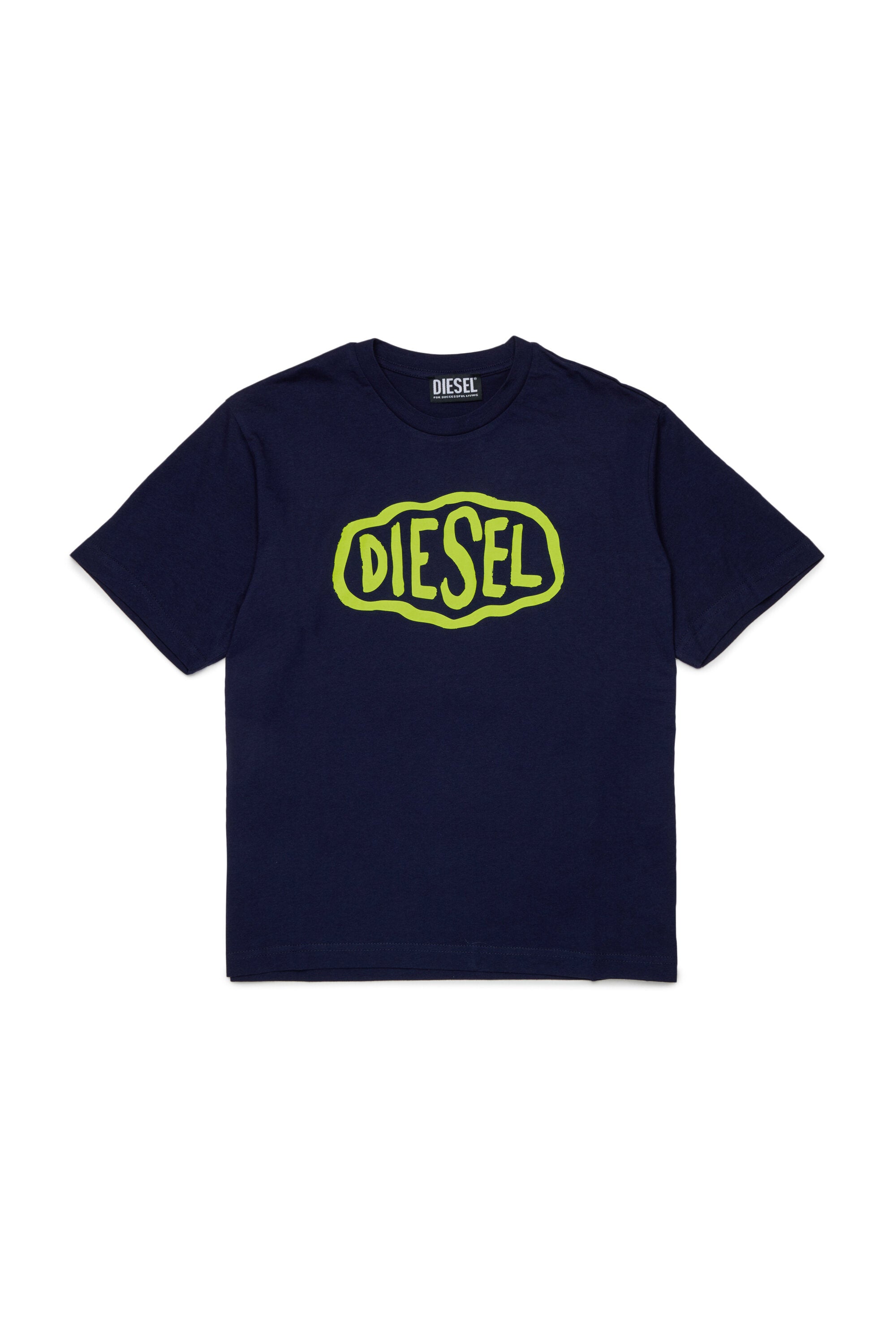 ロゴ入りクルーネックTシャツ