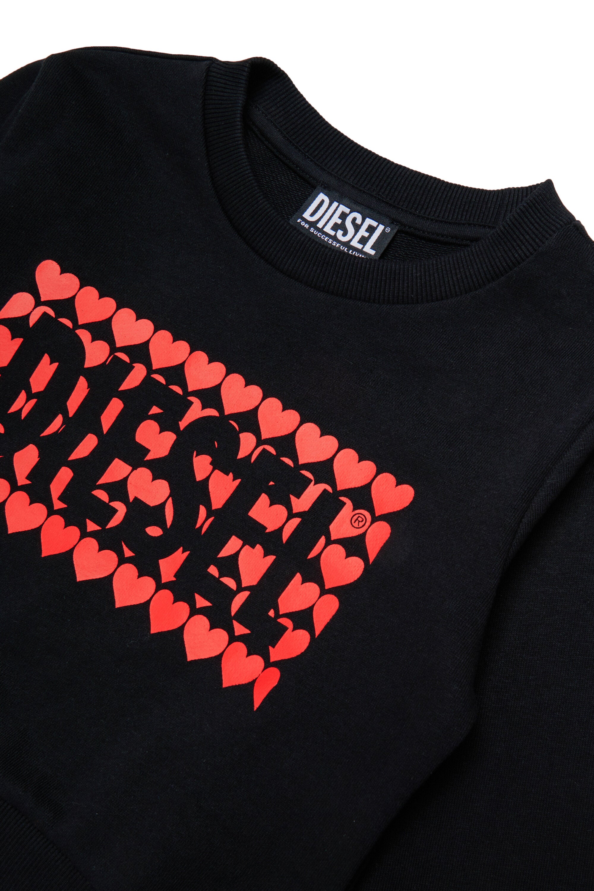 ロゴ入りクルーネックスウェット