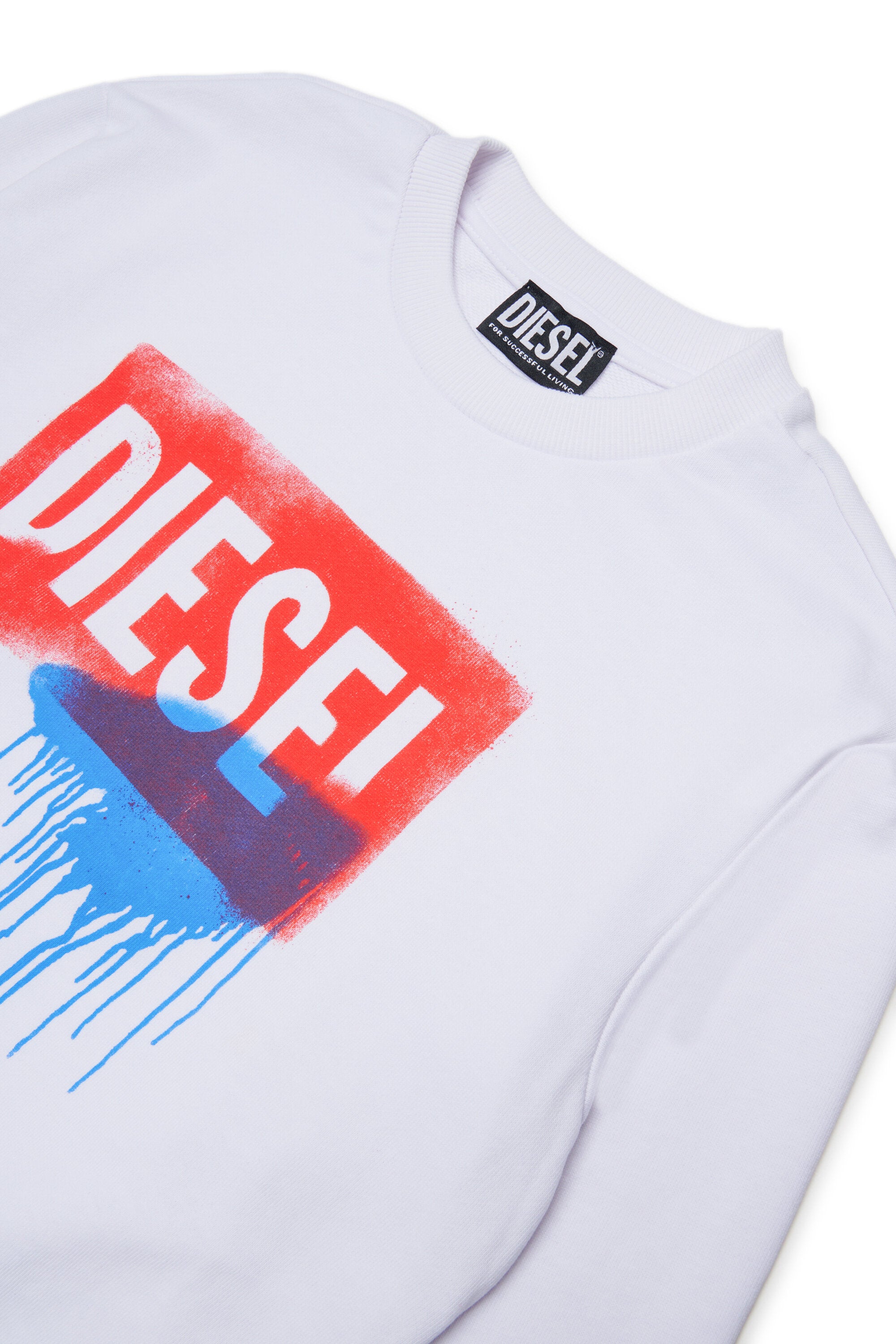 ロゴ入りクルーネックスウェット