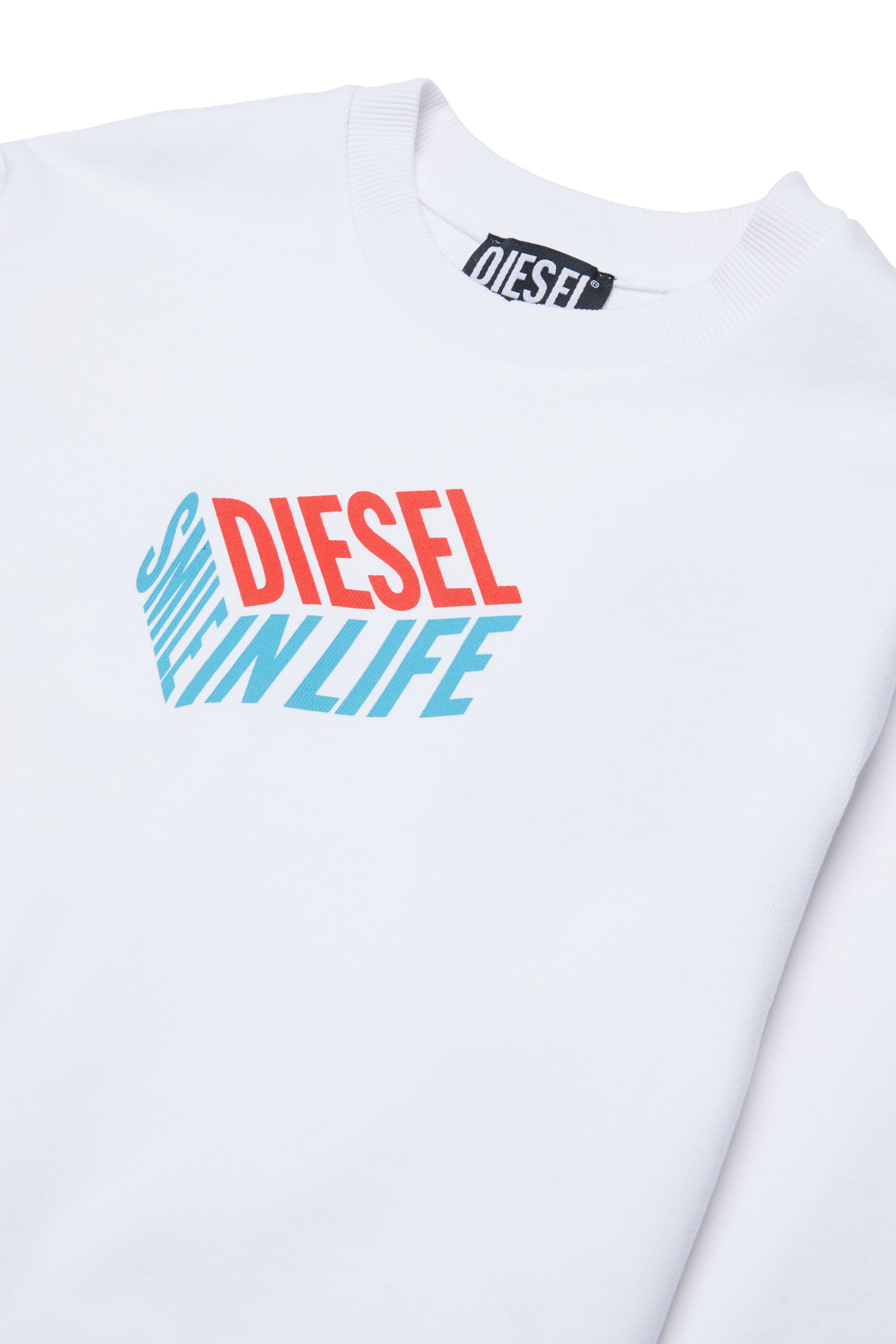 ロゴ入りクルーネックスウェット