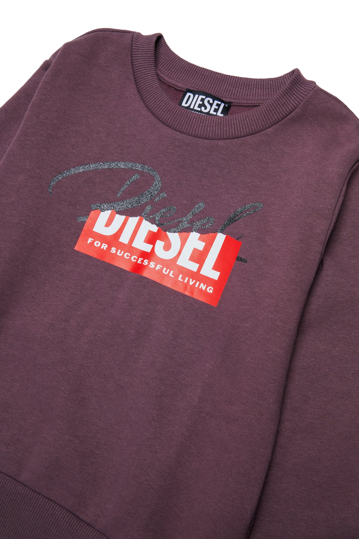 Crew-neck sweatshirt with logo