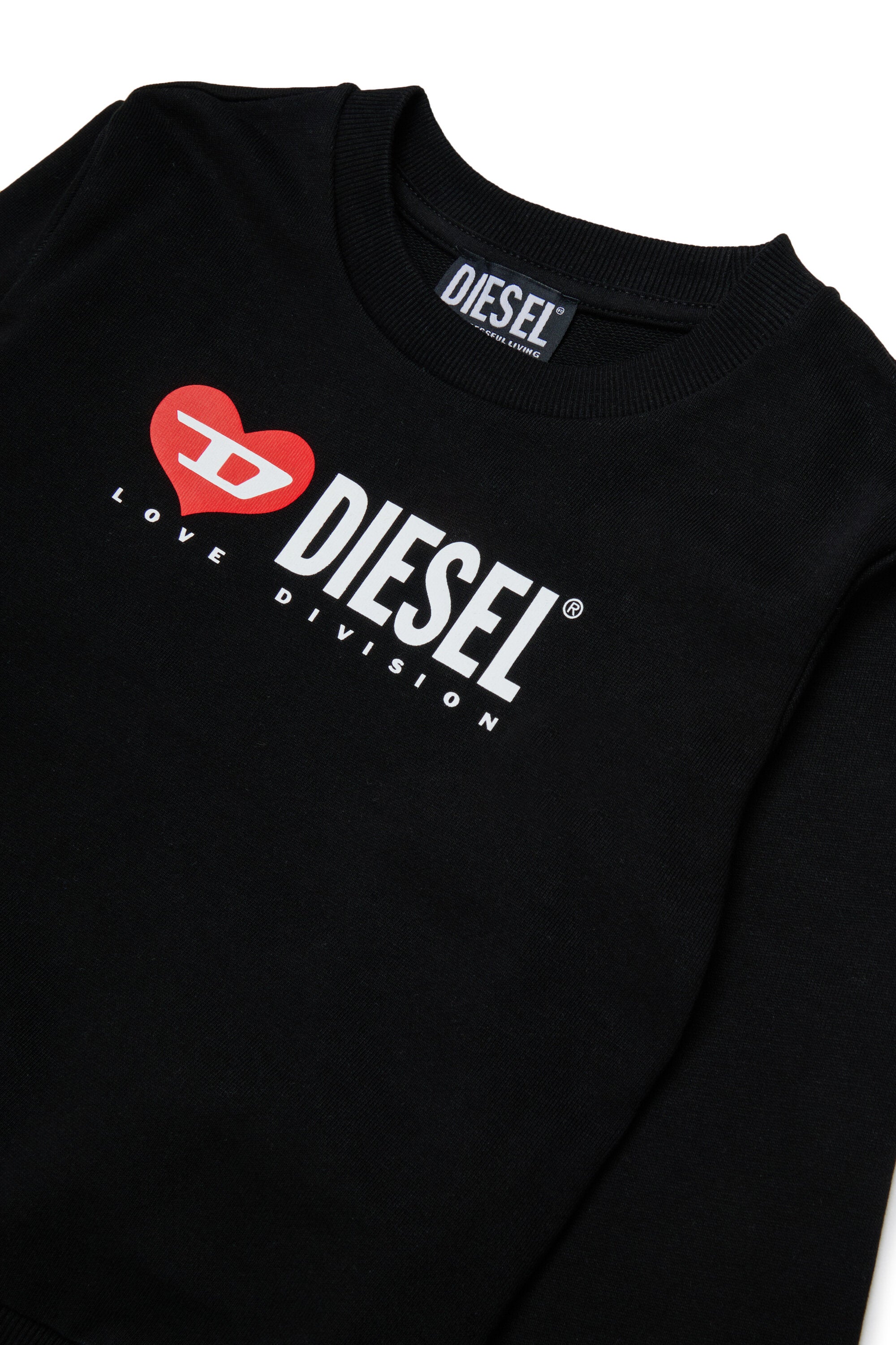 ロゴ入りクルーネックスウェット