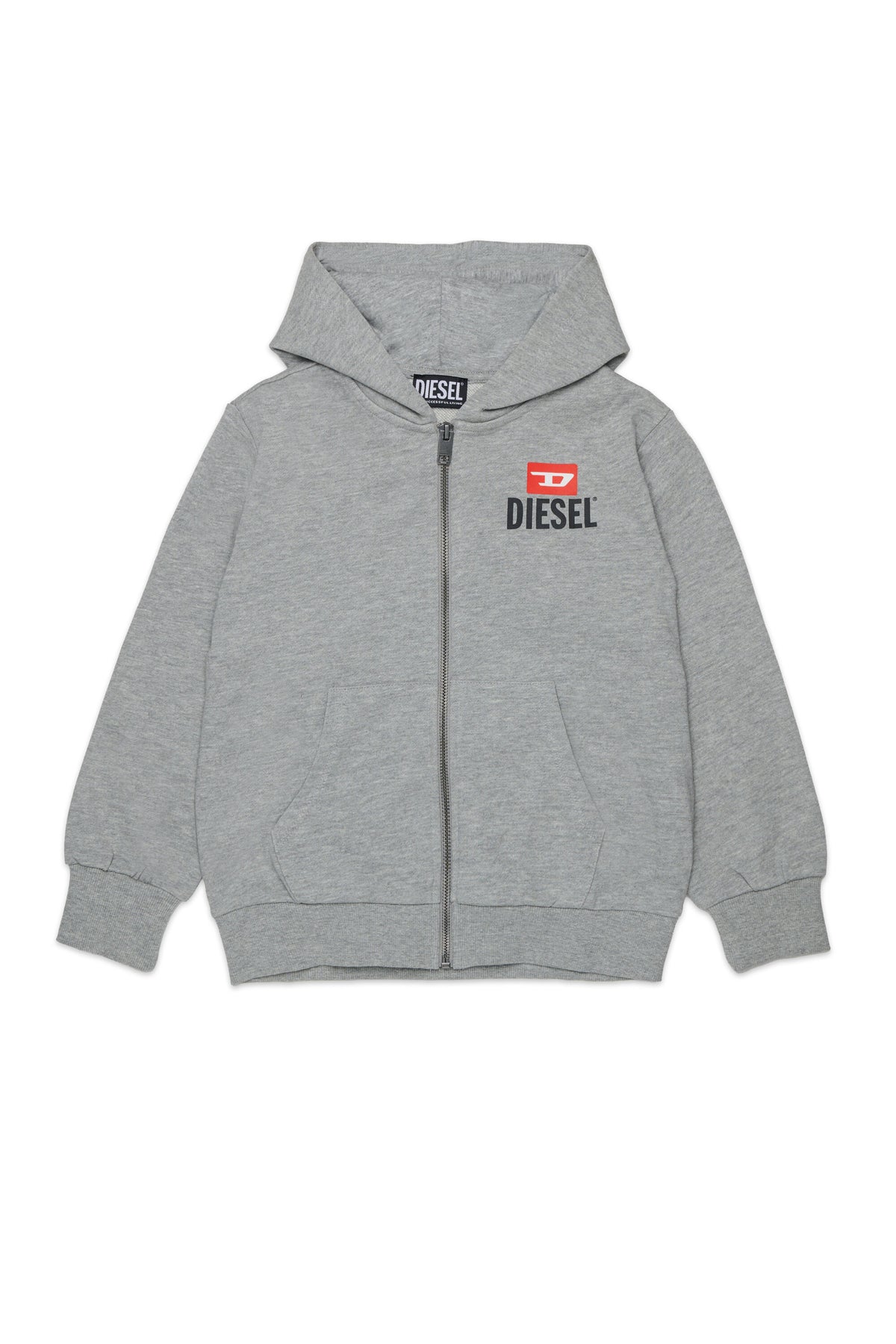 Full-zip sweatshirt with logo