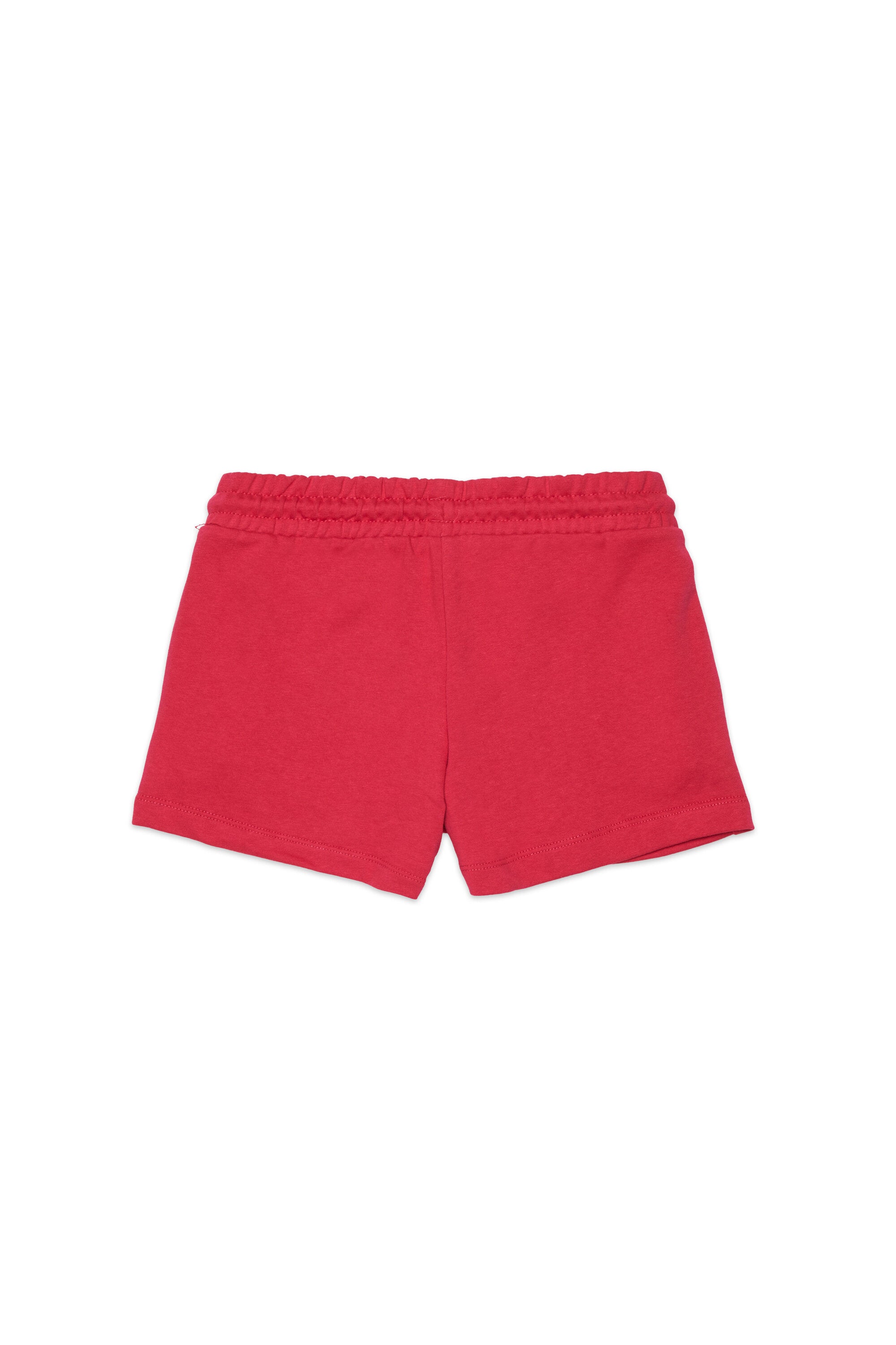 Fleece shorts with logo