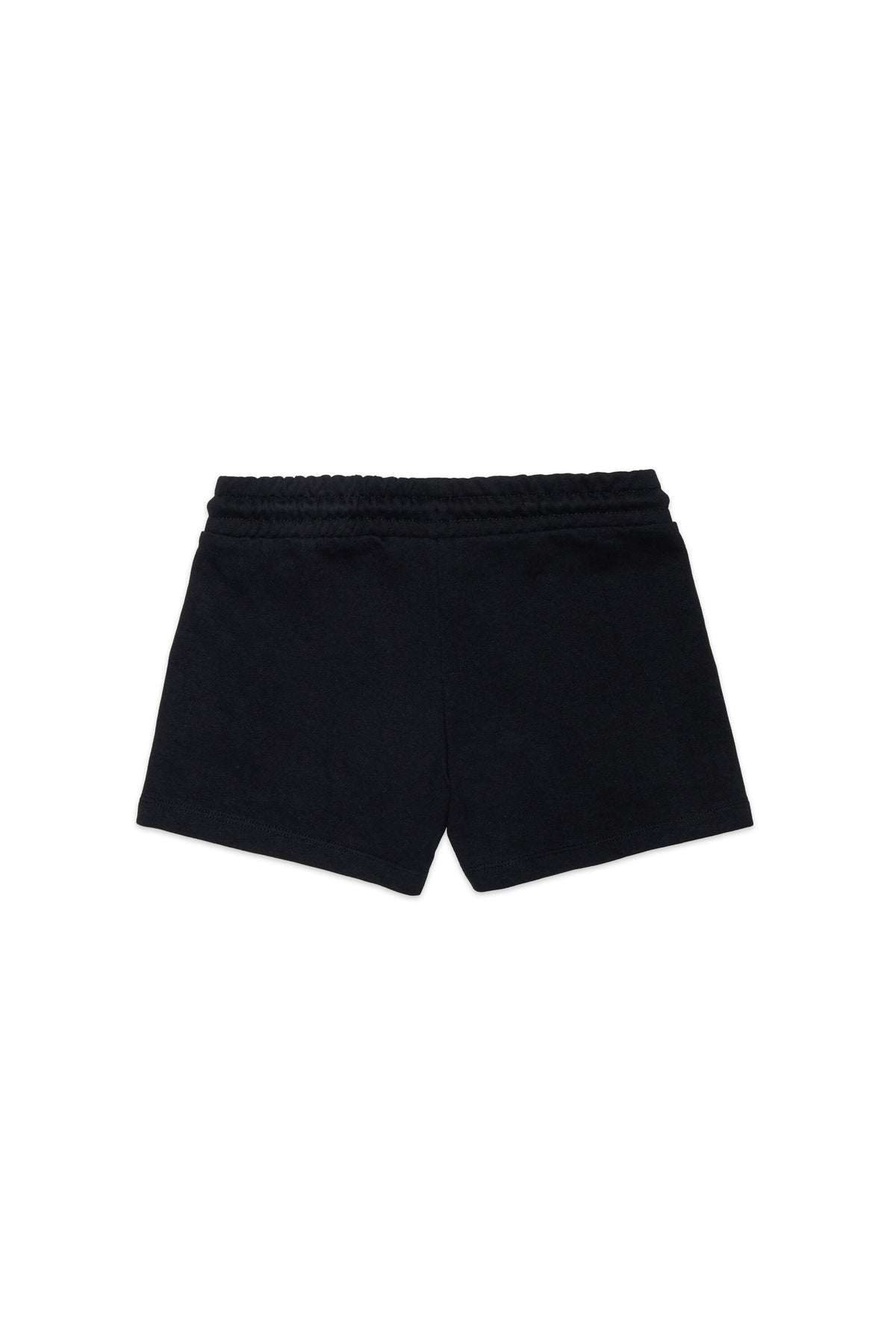 Fleece shorts with logo
