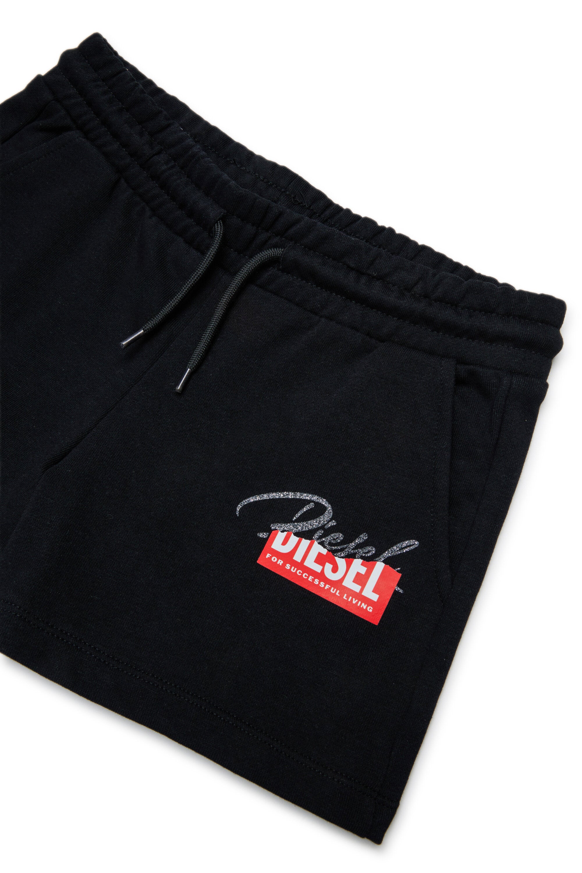 ロゴ入りスウェットショートパンツ