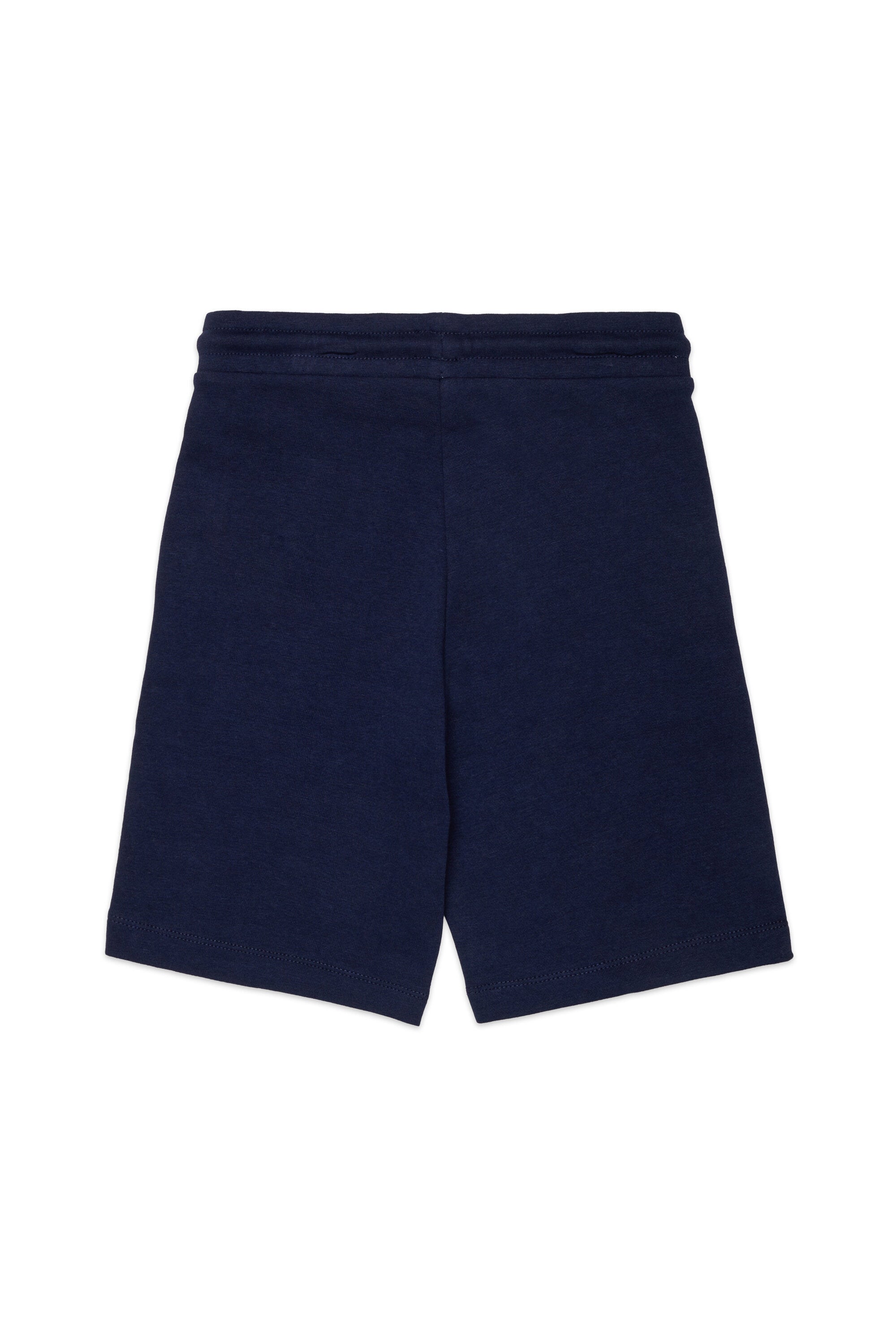 Fleece shorts with logo