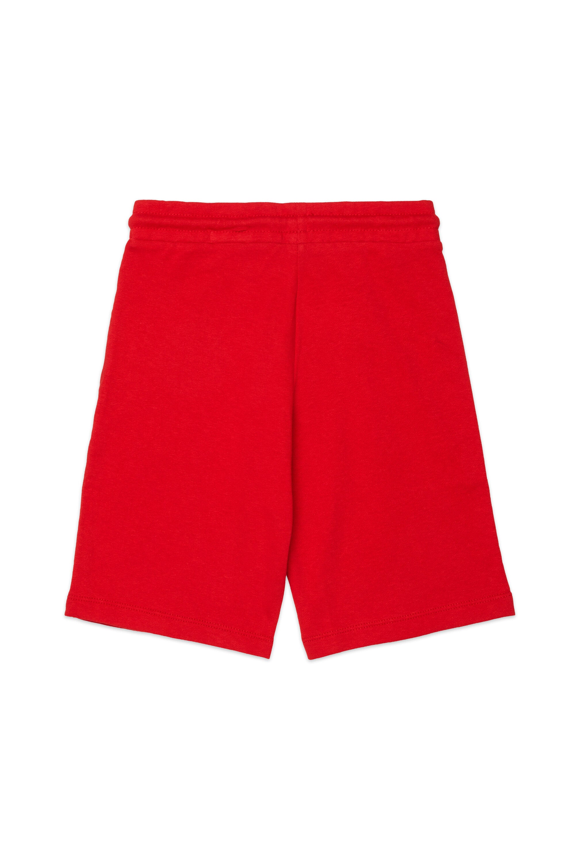 Fleece shorts with logo