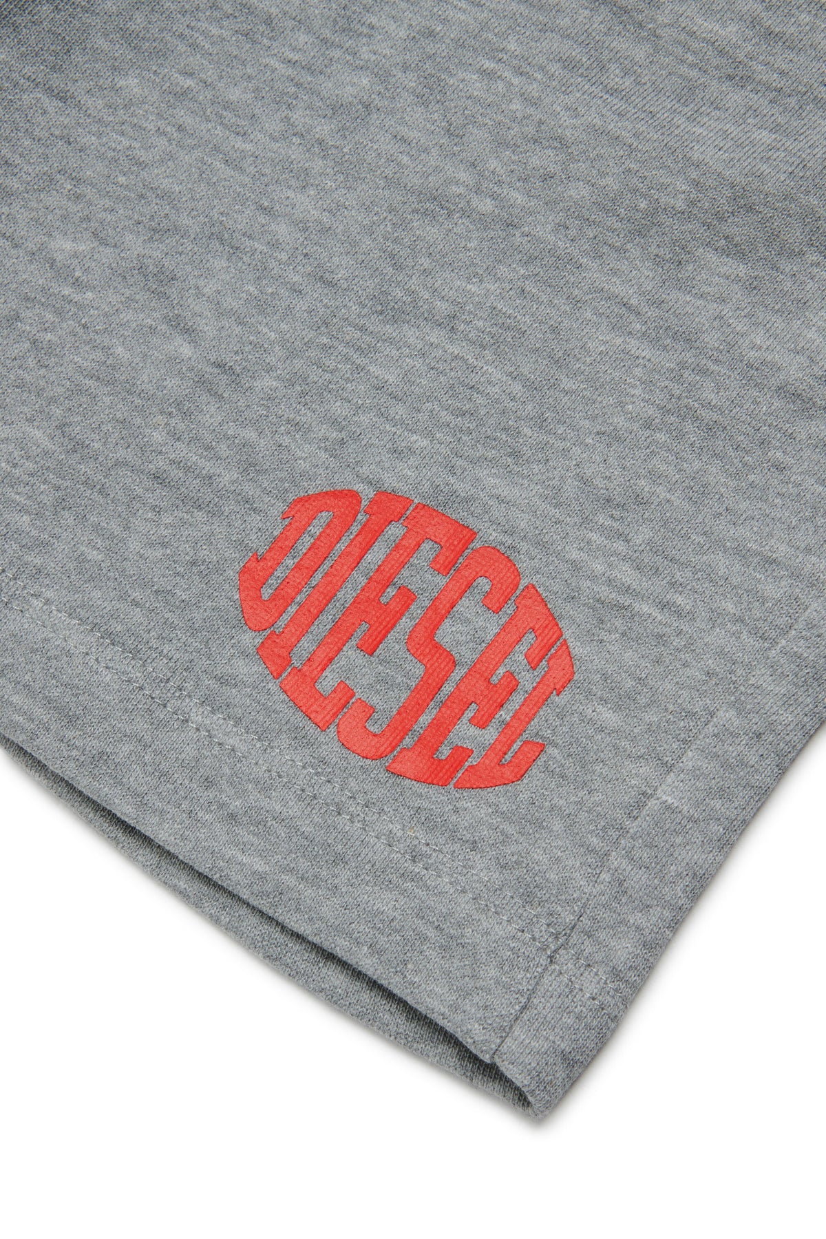 Fleece shorts with logo