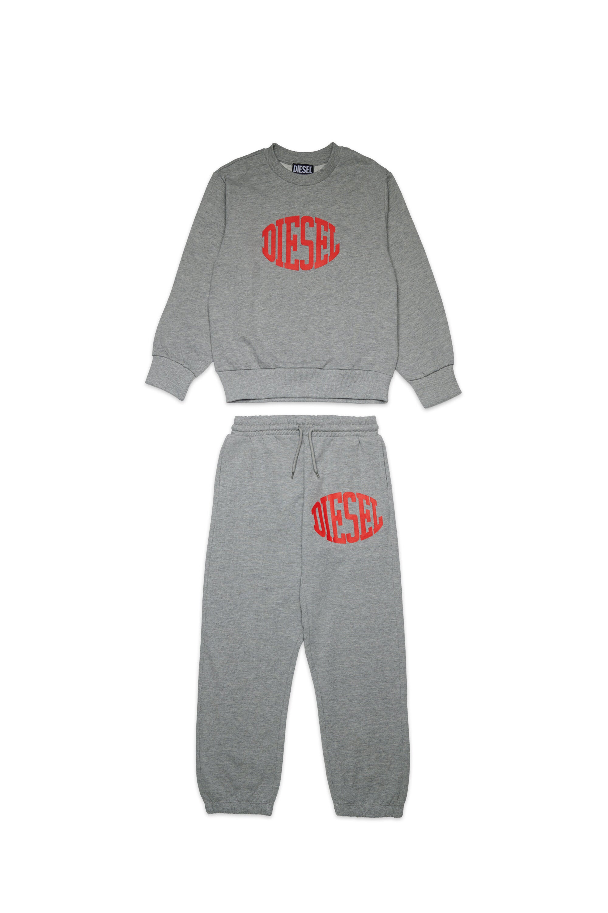 Sweatshirt jumpsuit with logo