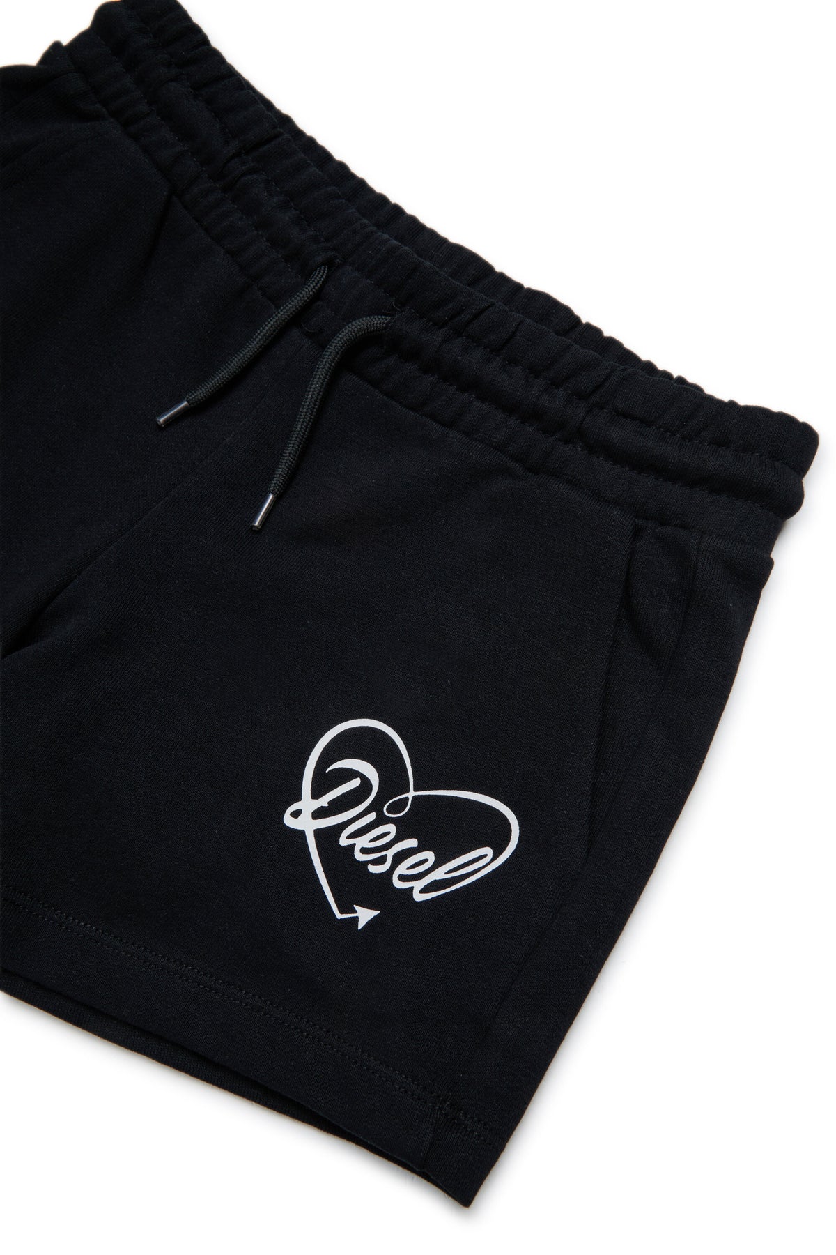 Short jumpsuit with logo
