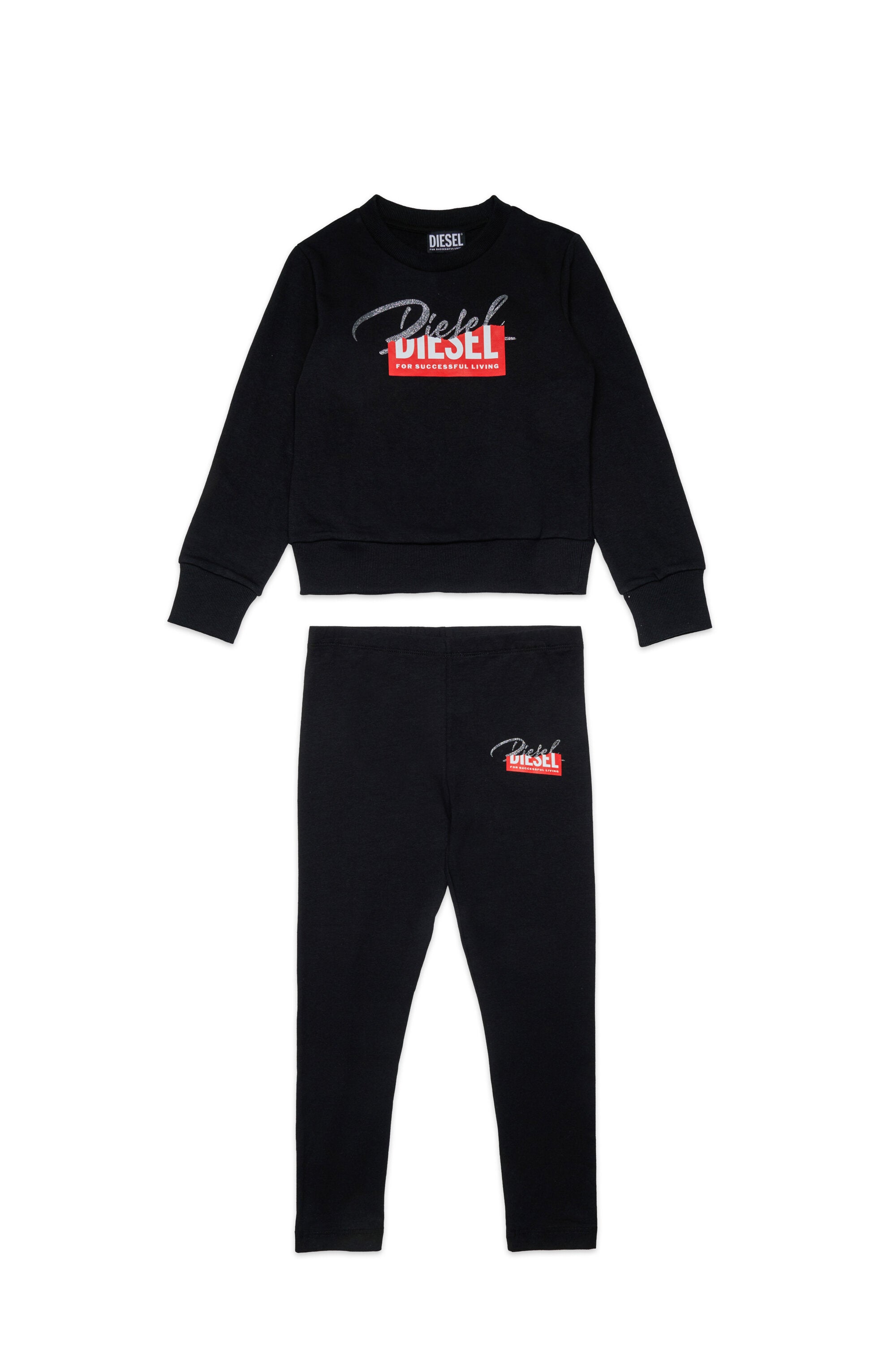 ロゴ入りジャンプスーツ