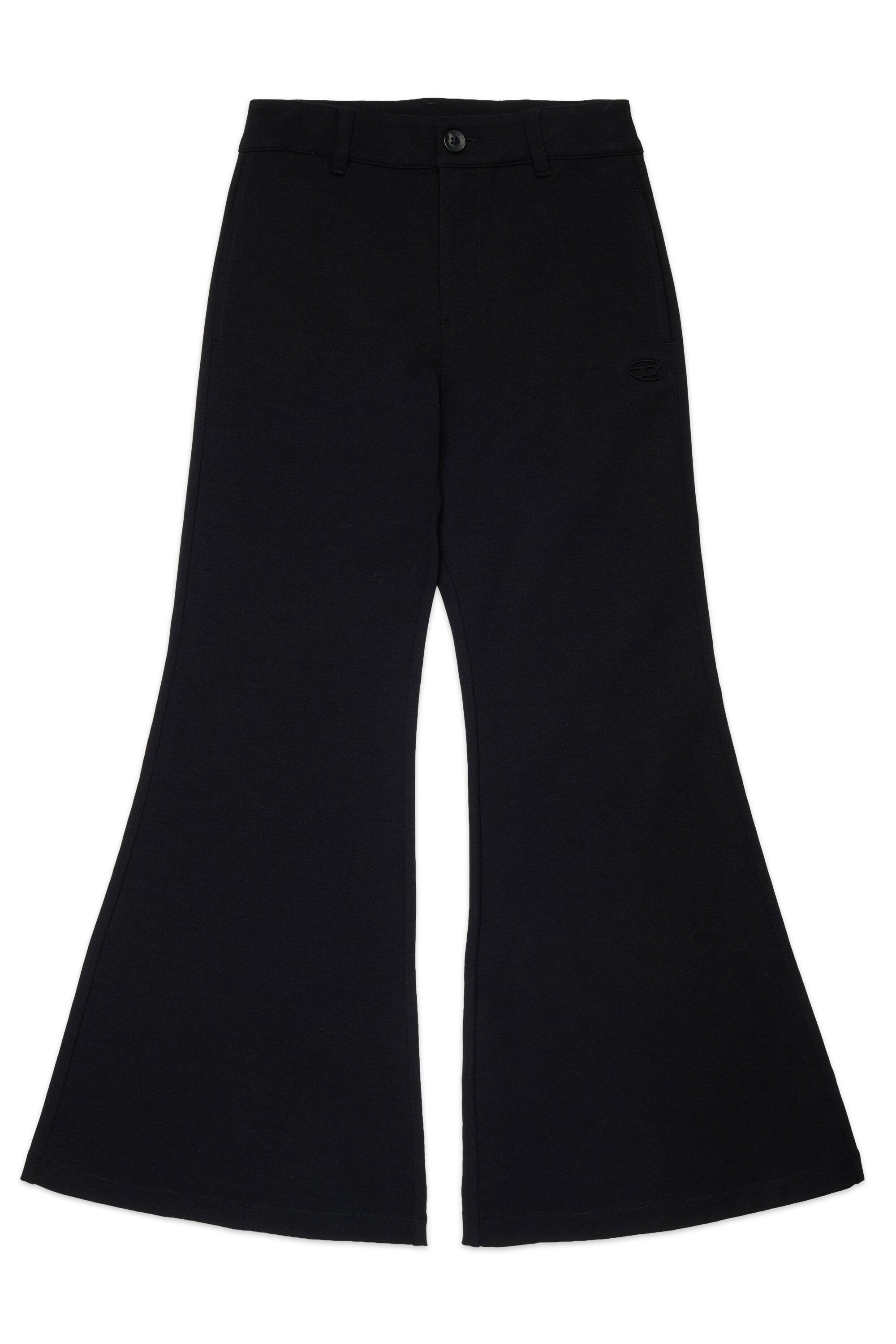 Flare knit pants