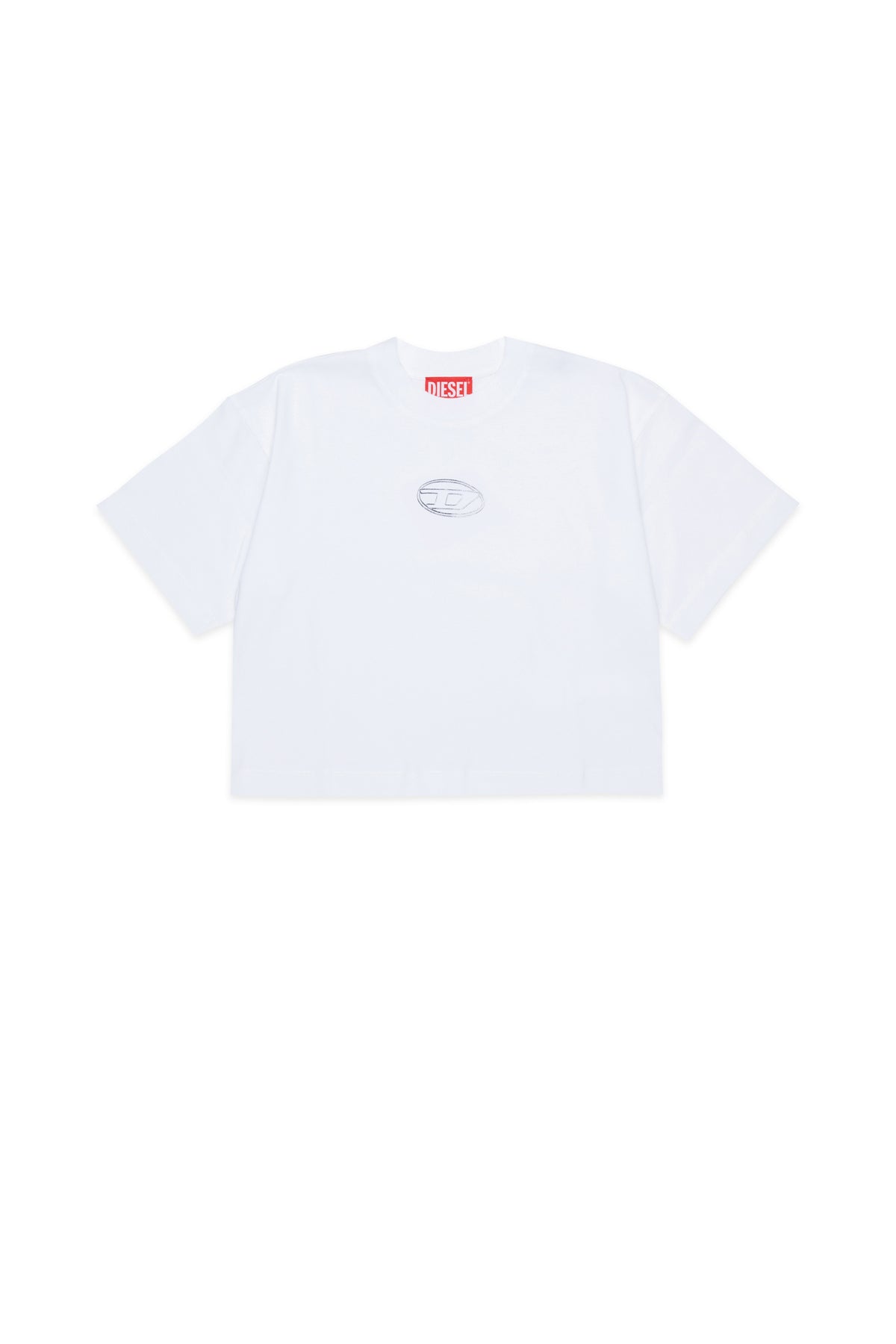 T-shirt with Oval D logo