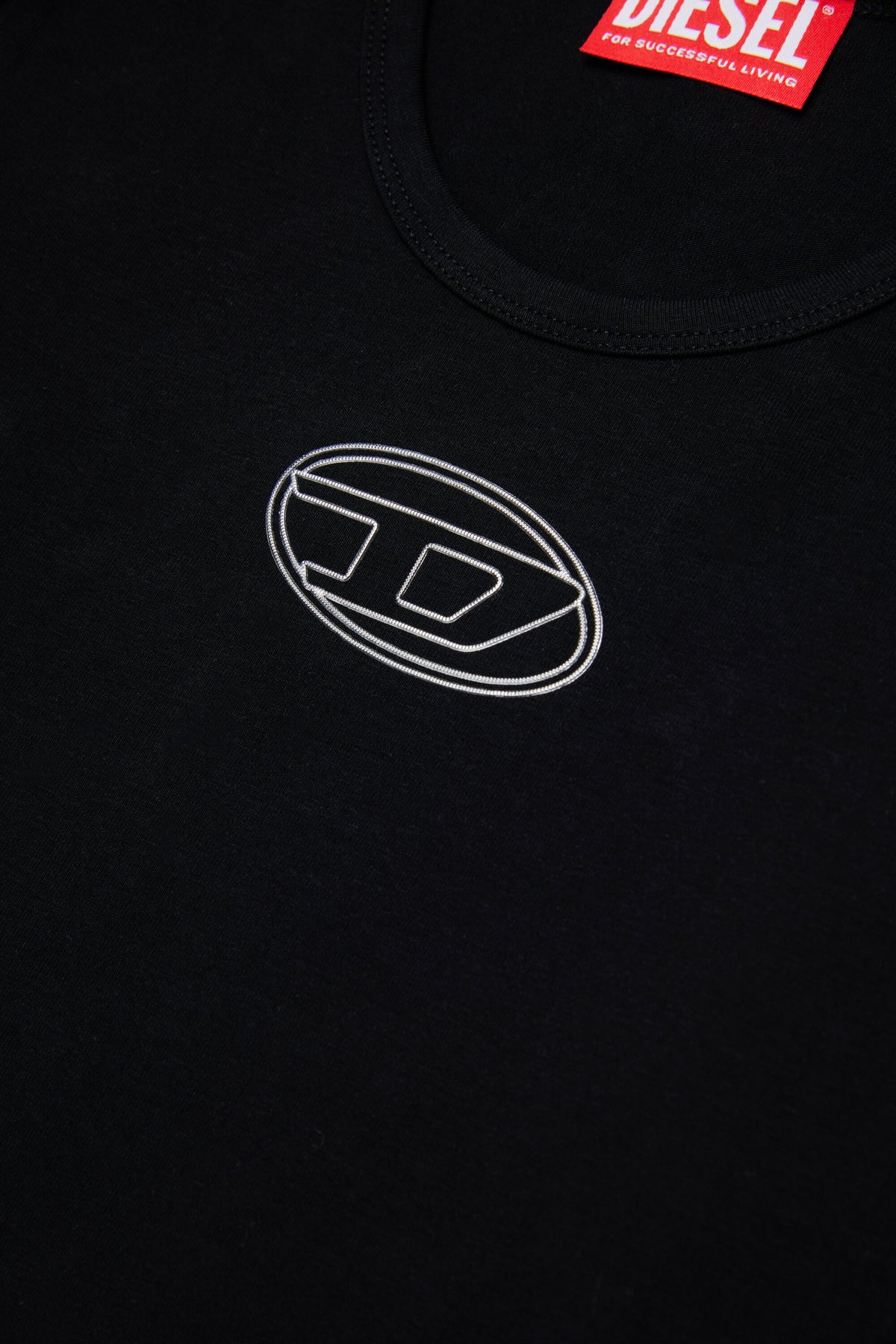 Long-sleeve bodysuit with logo