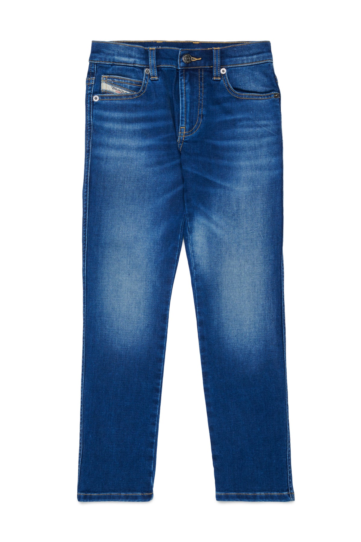 スリムフィット、ミディアムブルーウォッシュのJoggJeans® - D-Veel