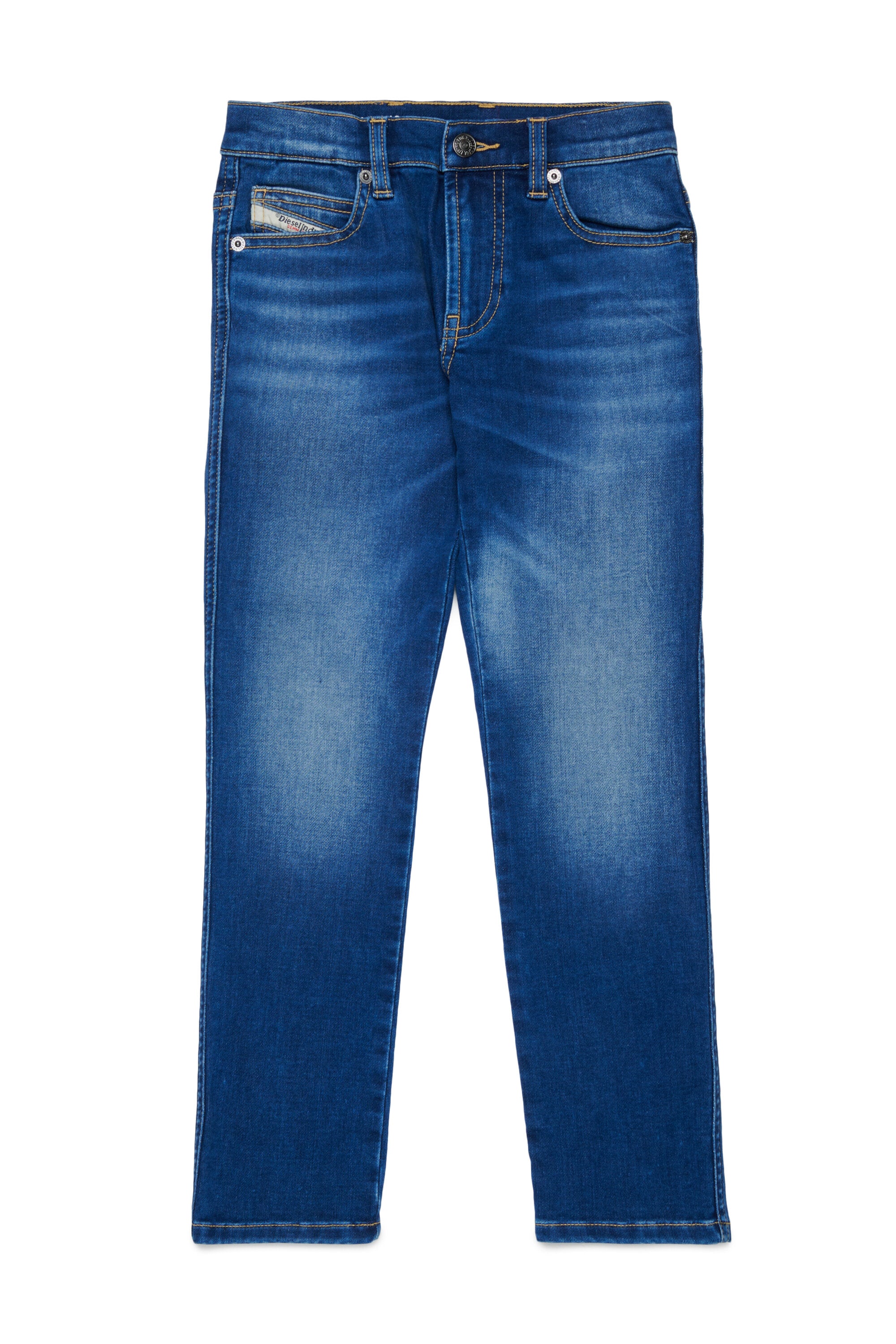 スリムフィット、ミディアムブルーウォッシュのJoggJeans® - D-Veel