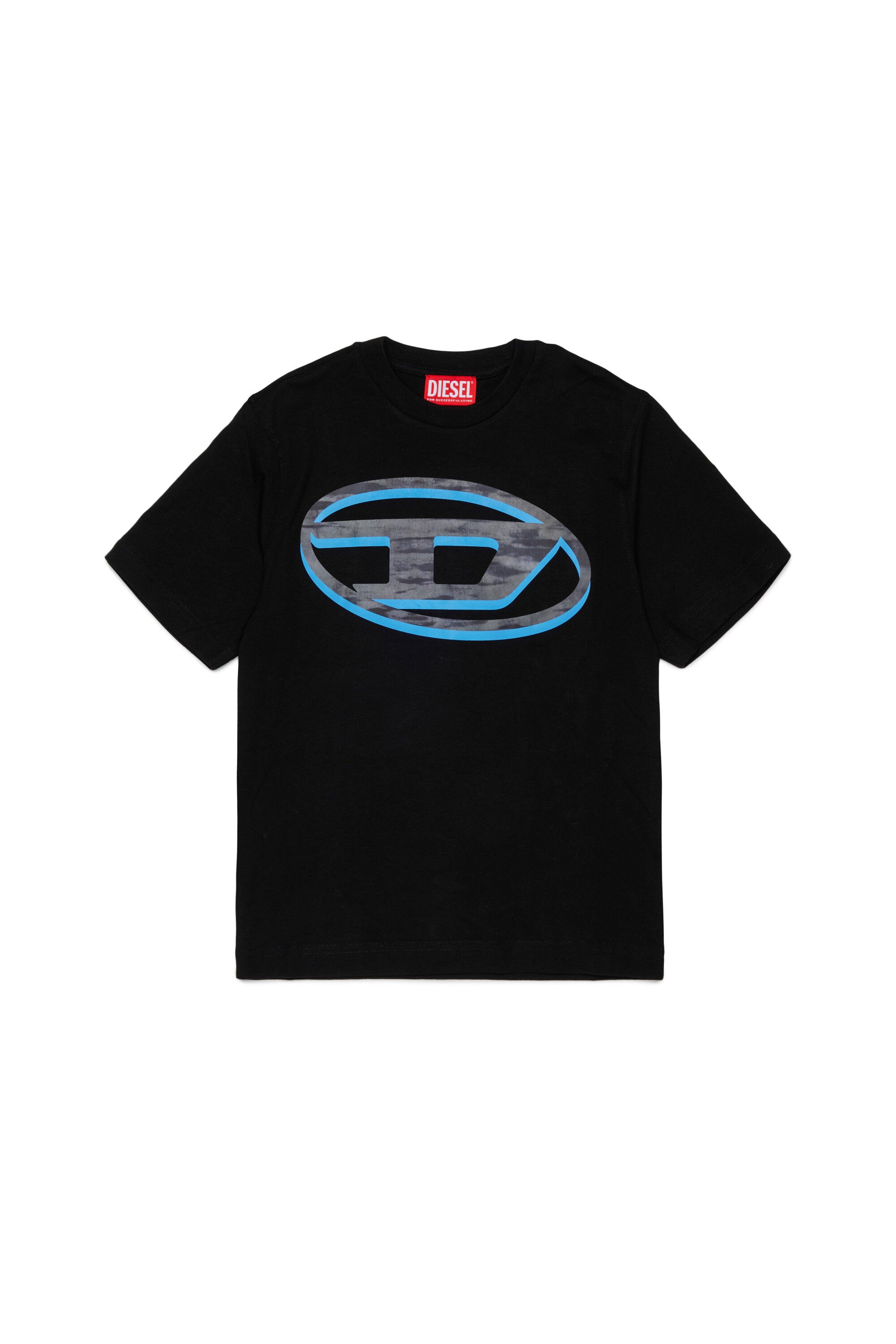 T-shirt with Oval D logo