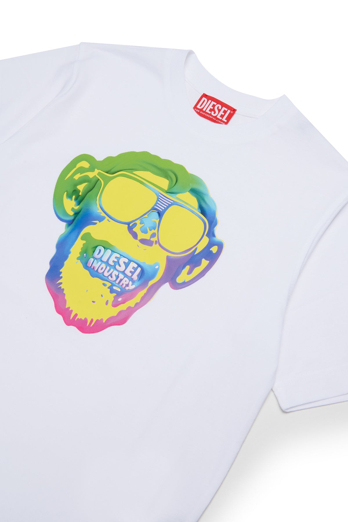 ロゴとMonkeyプリントのTシャツ