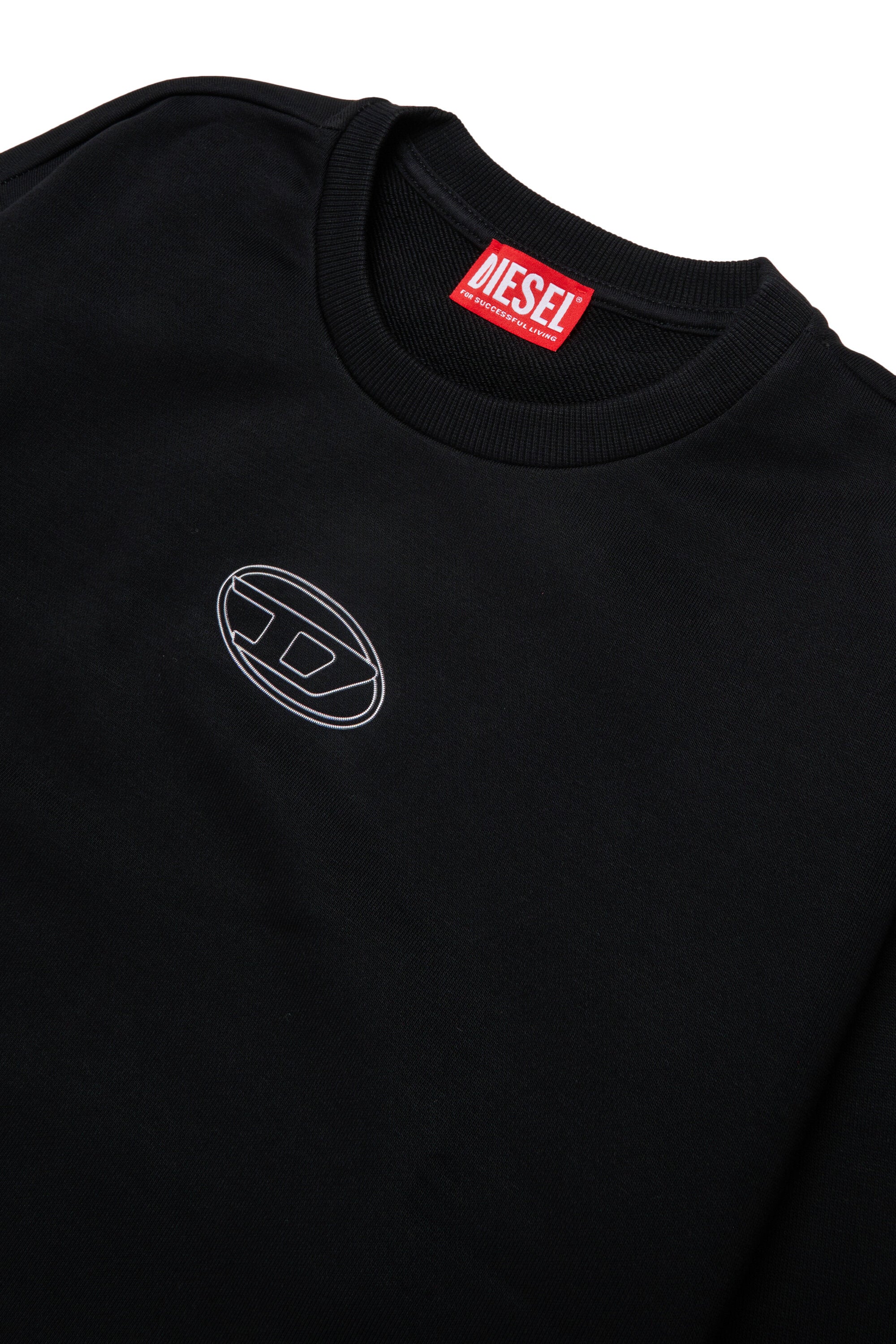 Crew-neck sweatshirt with logo