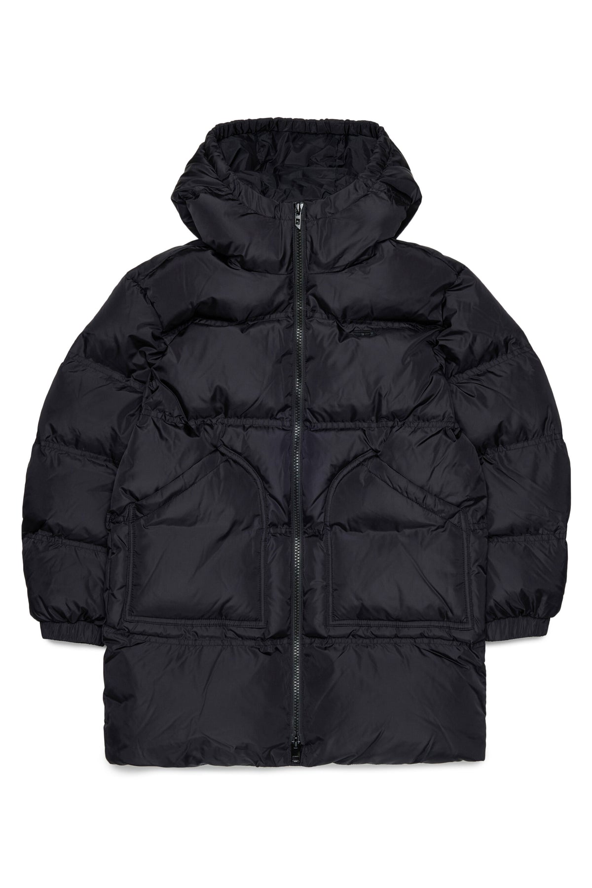 Padded jacket with logo